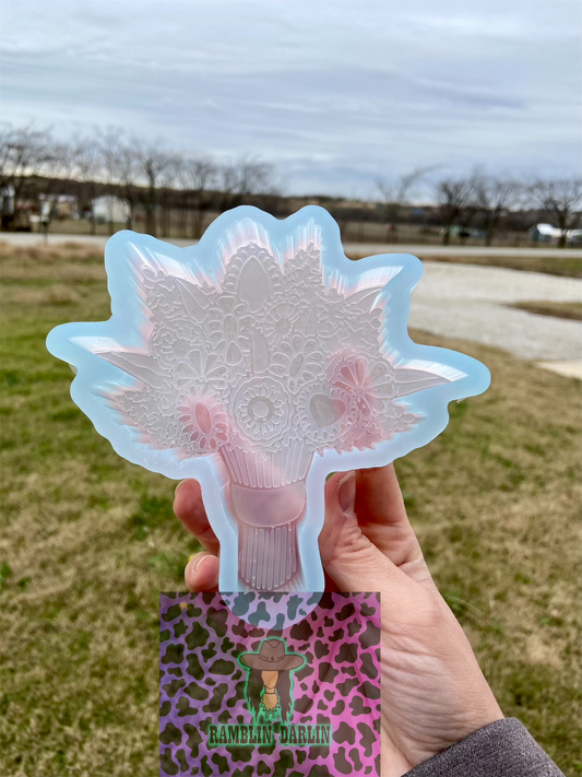 Turquoise Bouquet Mold ©️