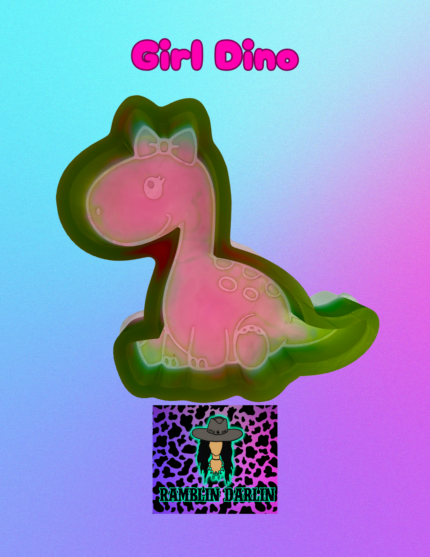 Girl Dino Mold