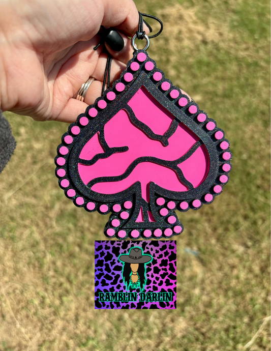 Turquoise Spade Jewel Mold ©️