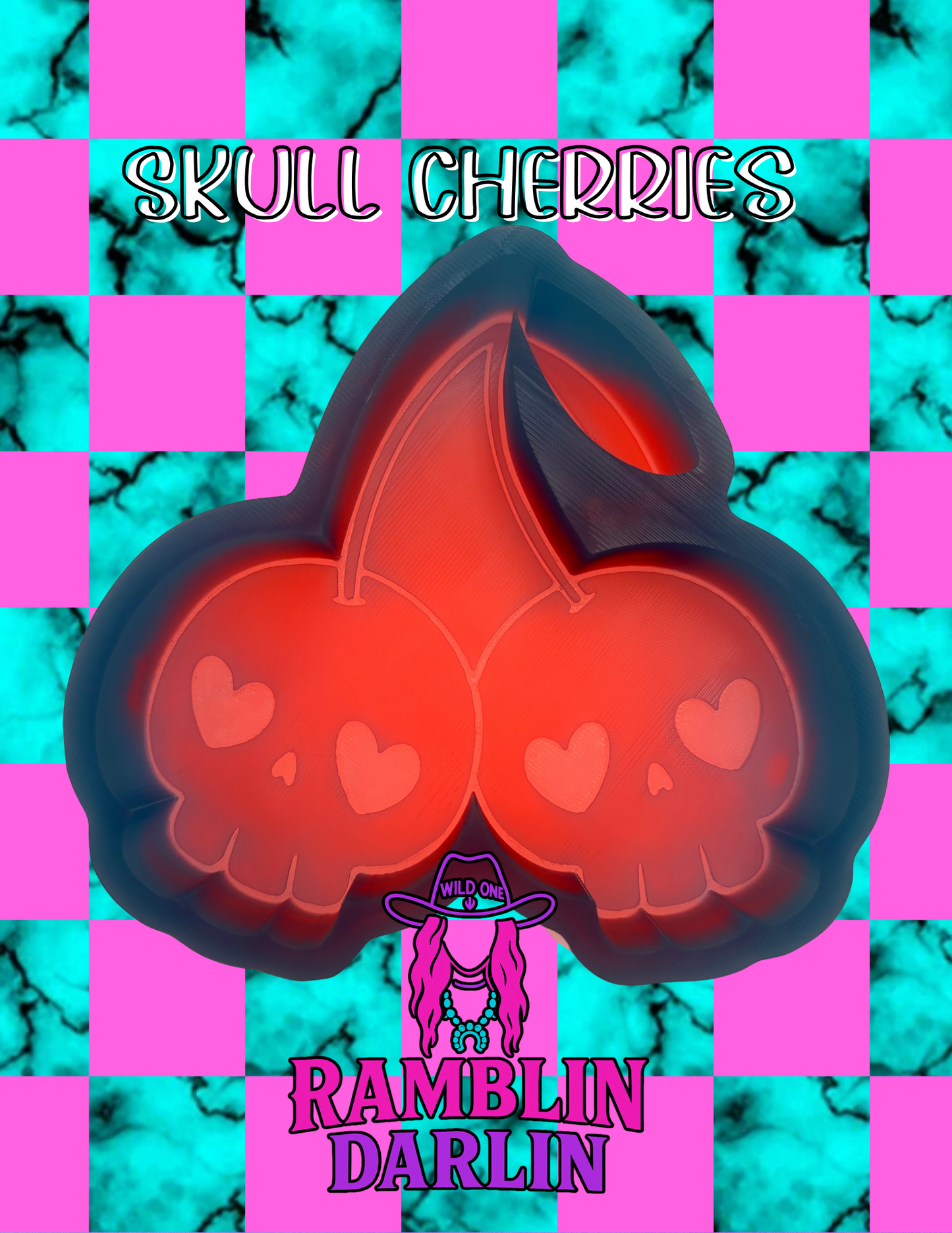 Skull Cherries Mold