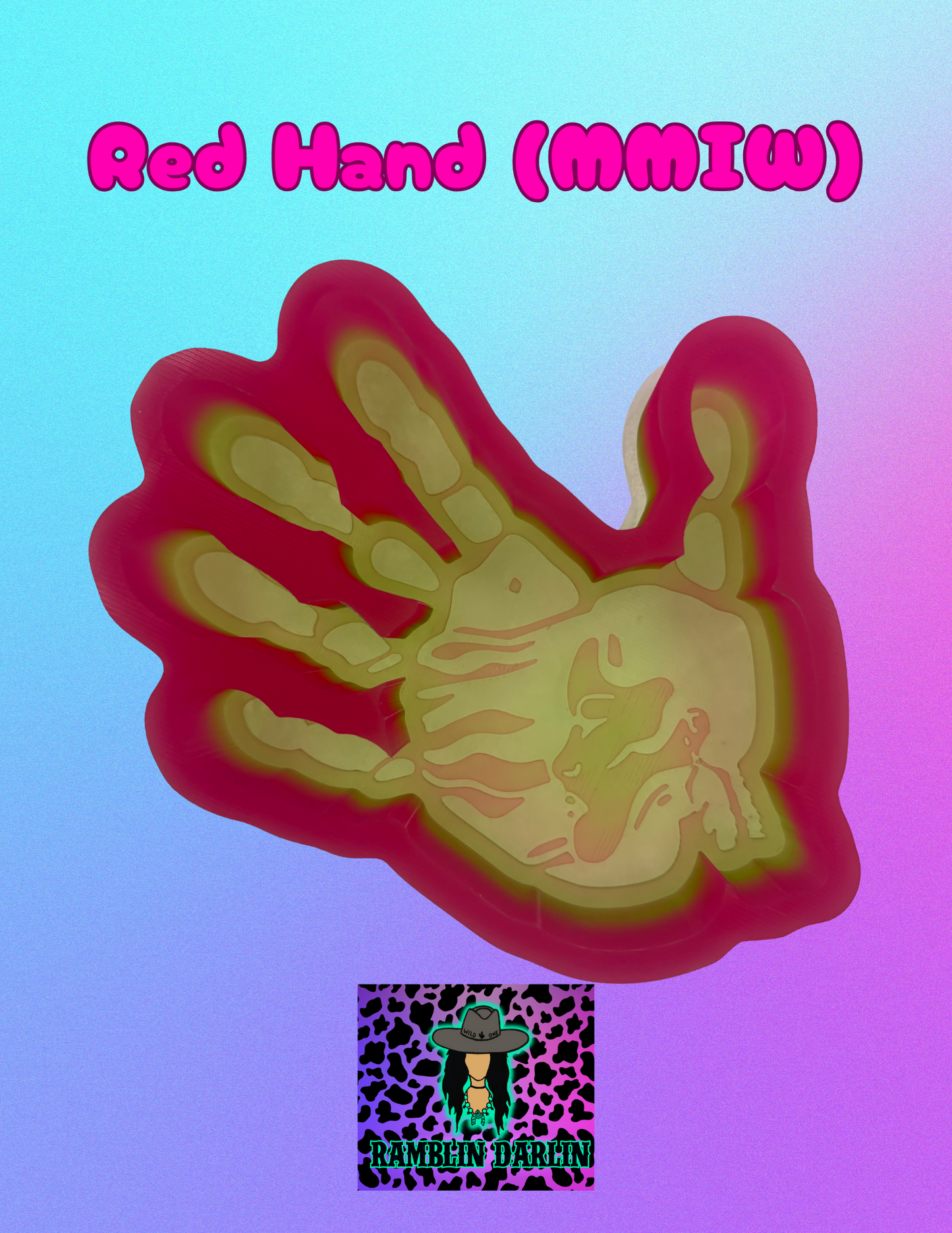 Red Hand (MMIW) Mold