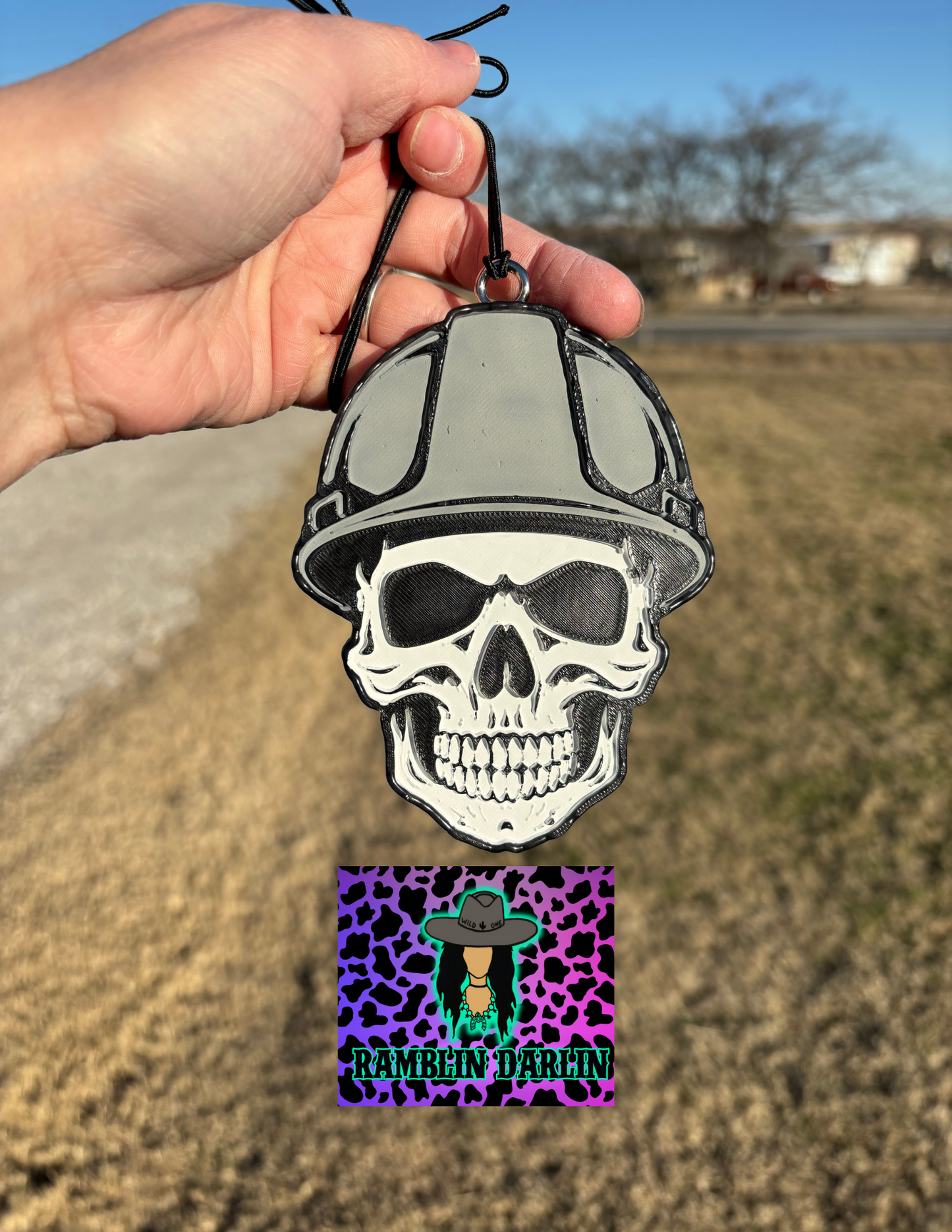 Hard Hat Skull Mold
