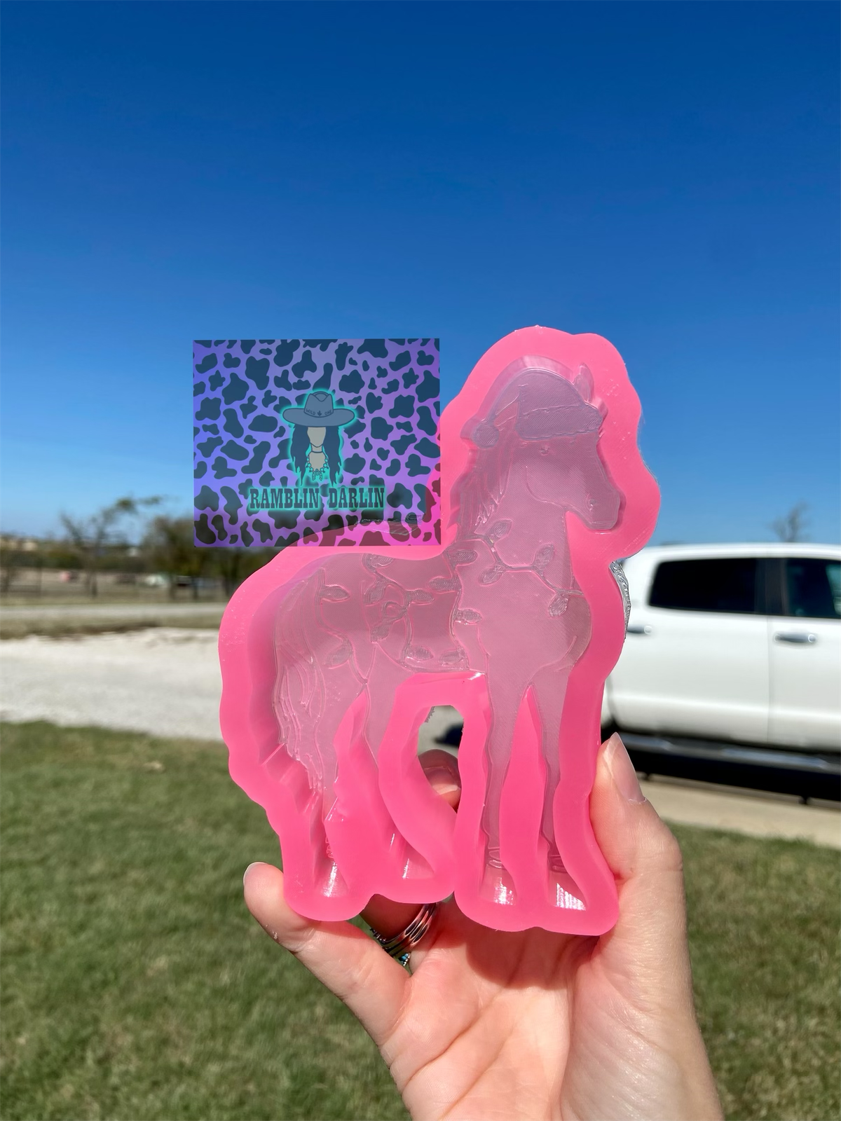 Christmas Horse Mold