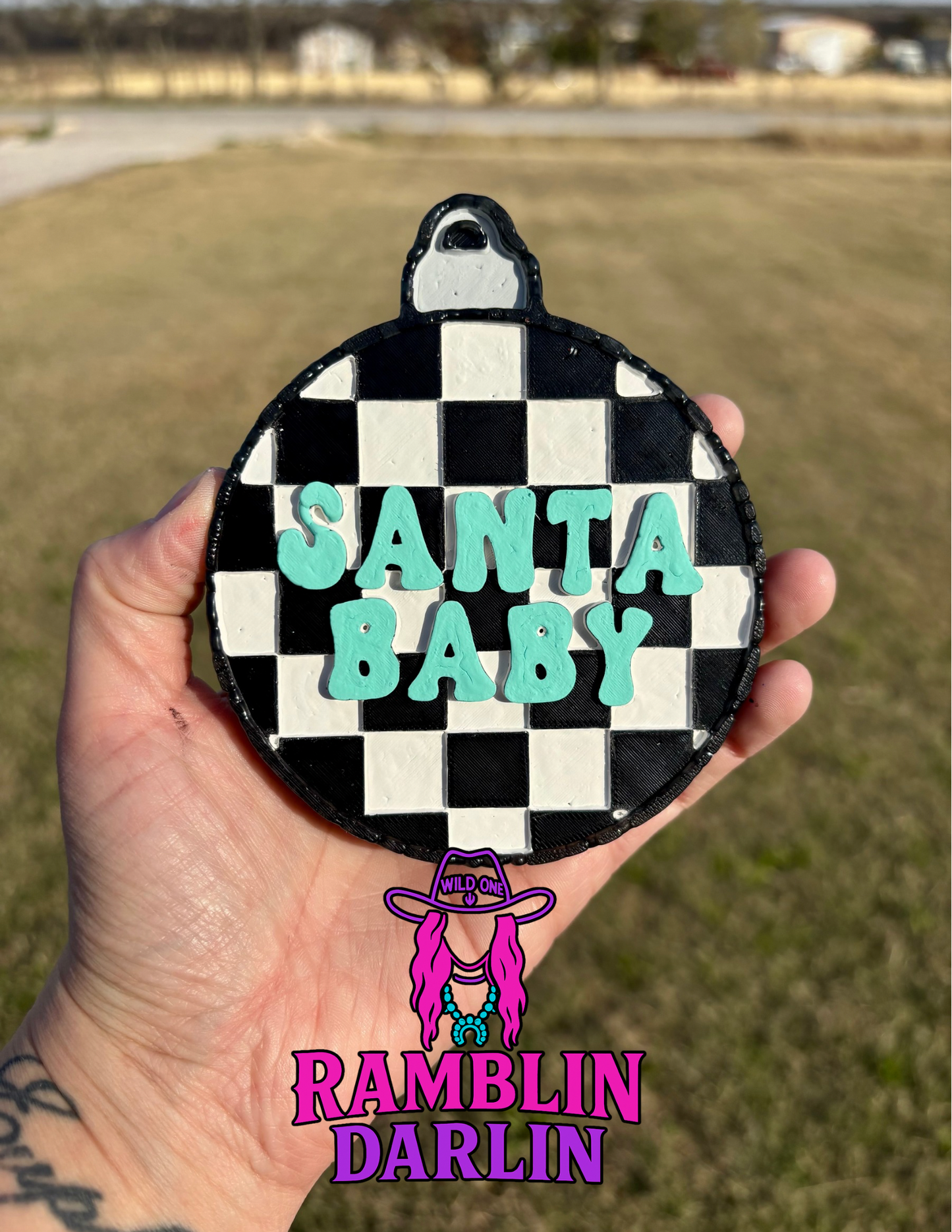 Santa Baby Ornament Mold