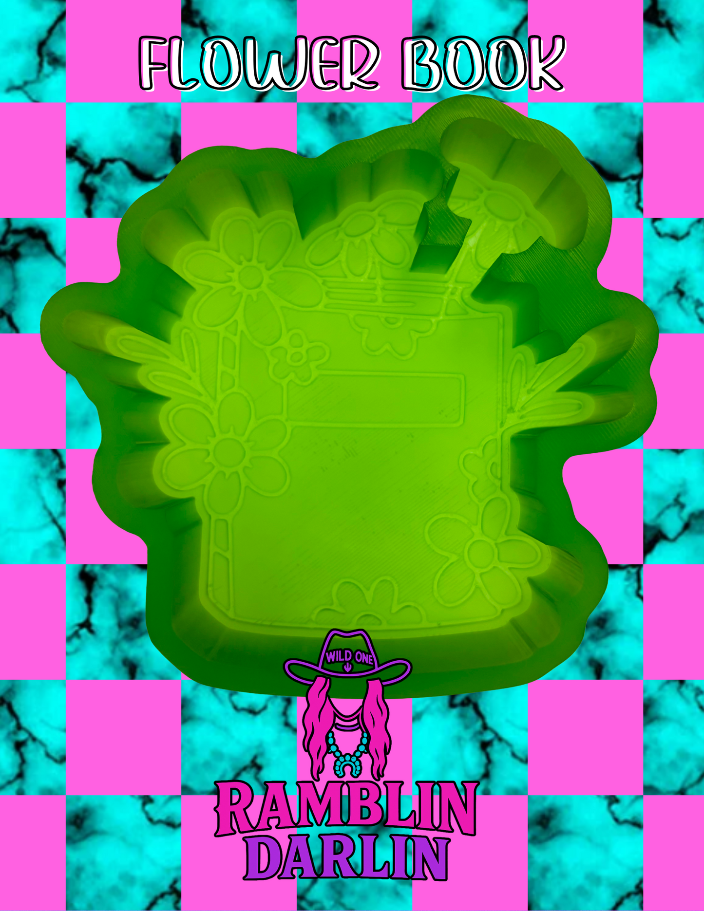 Flower Book Mold