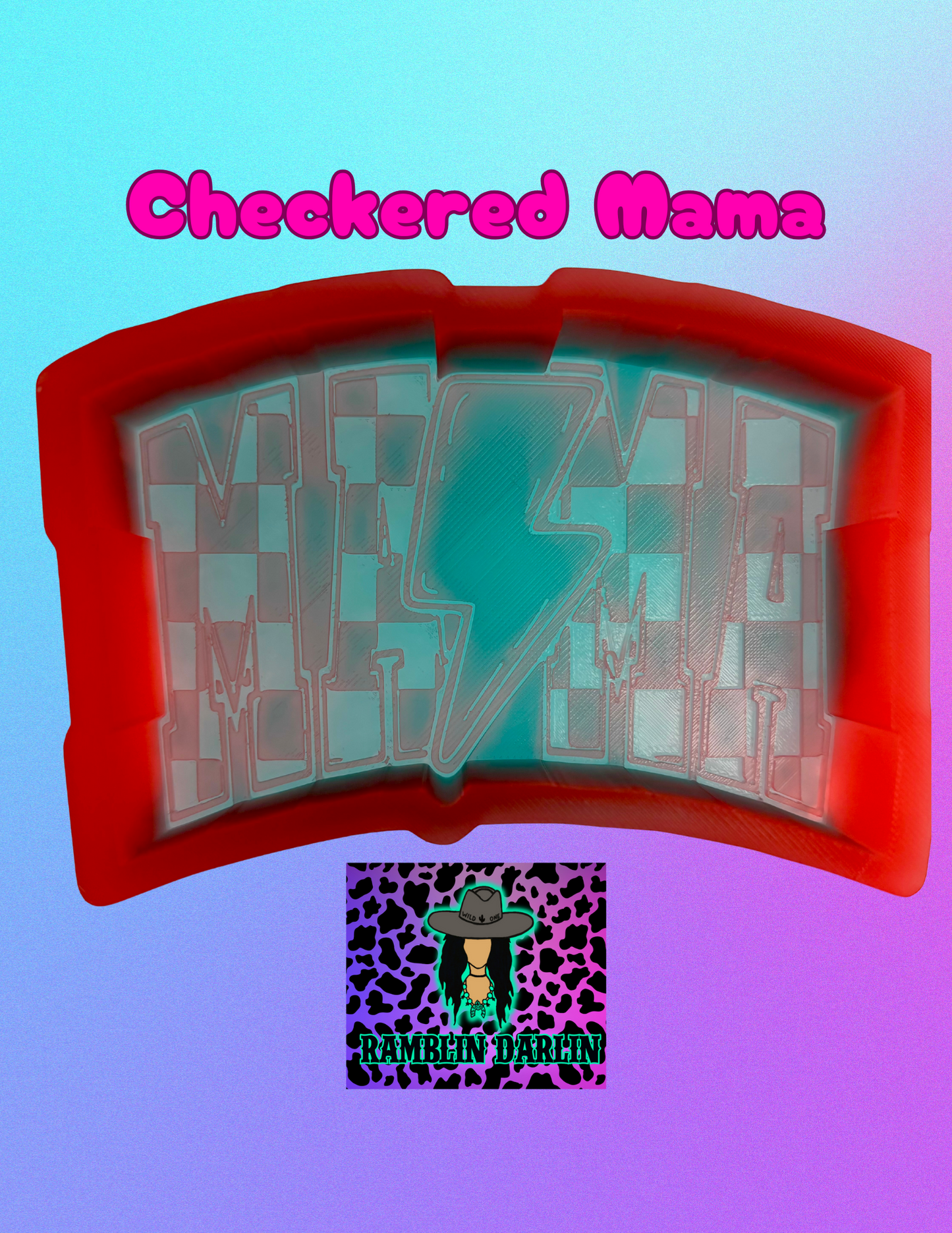 Checkered Mama Mold
