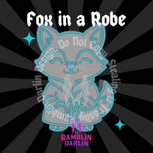 Fox in a Robe Mold