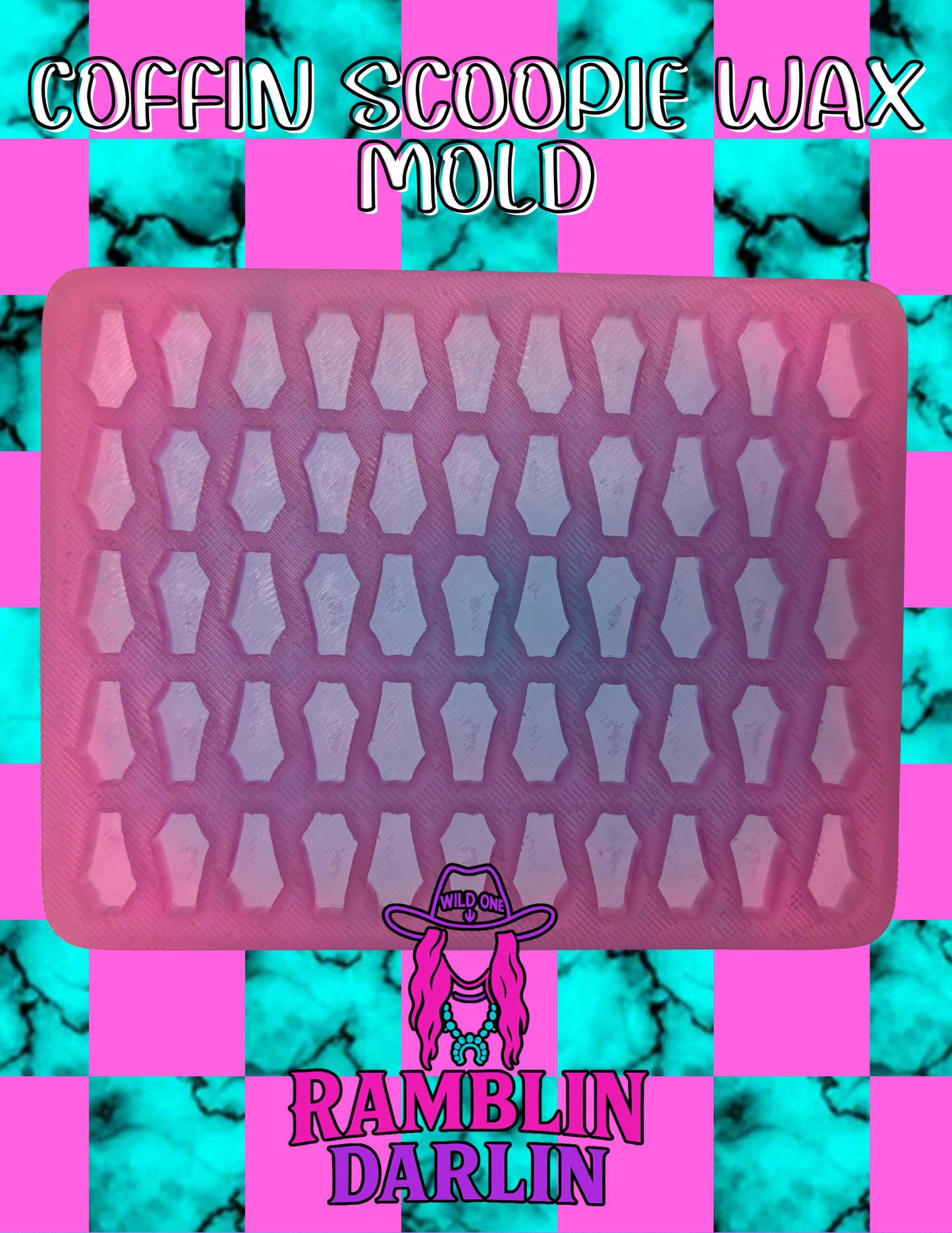 Coffin Scoopies Wax Melt Mold