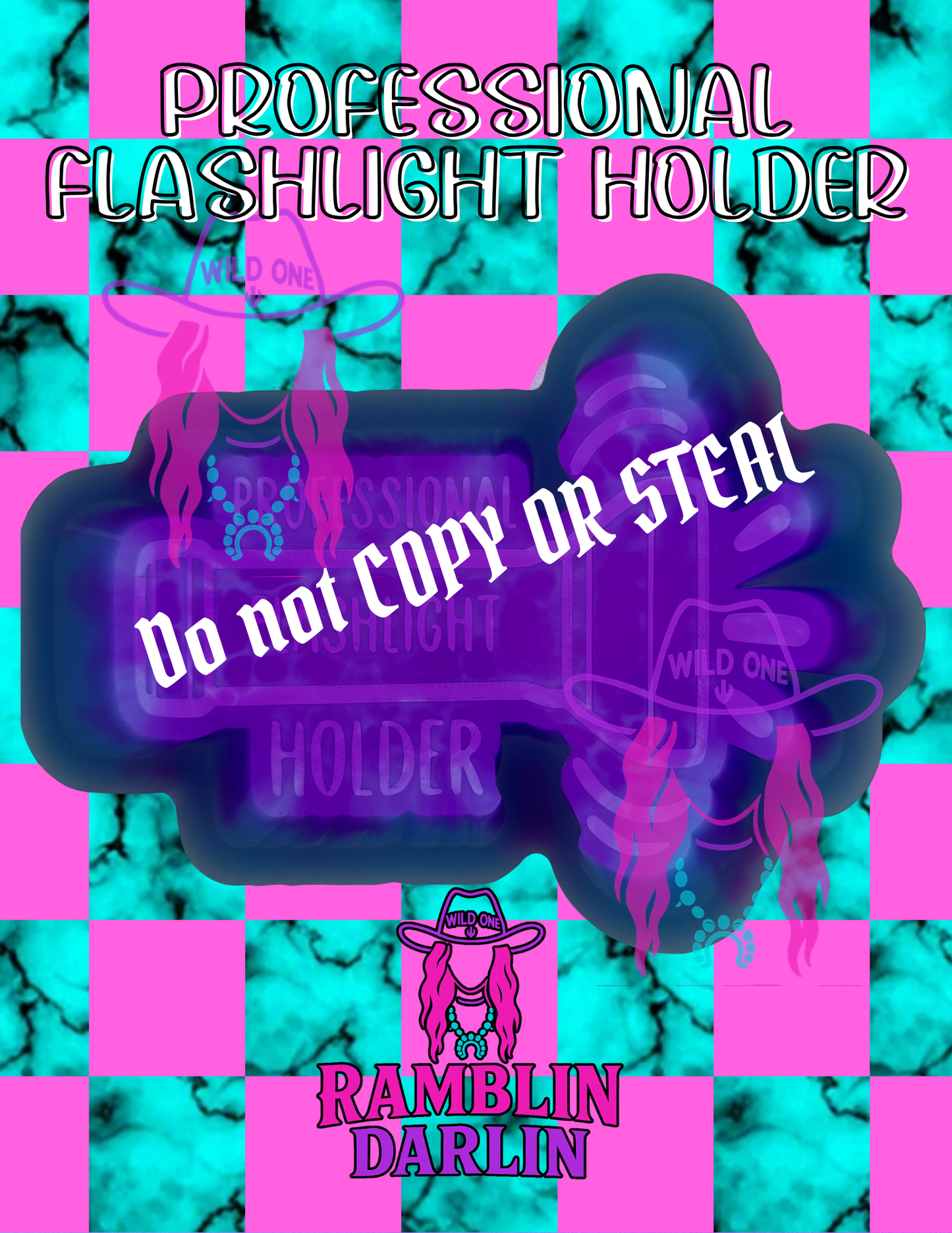 Professional Flashlight Holder Mold