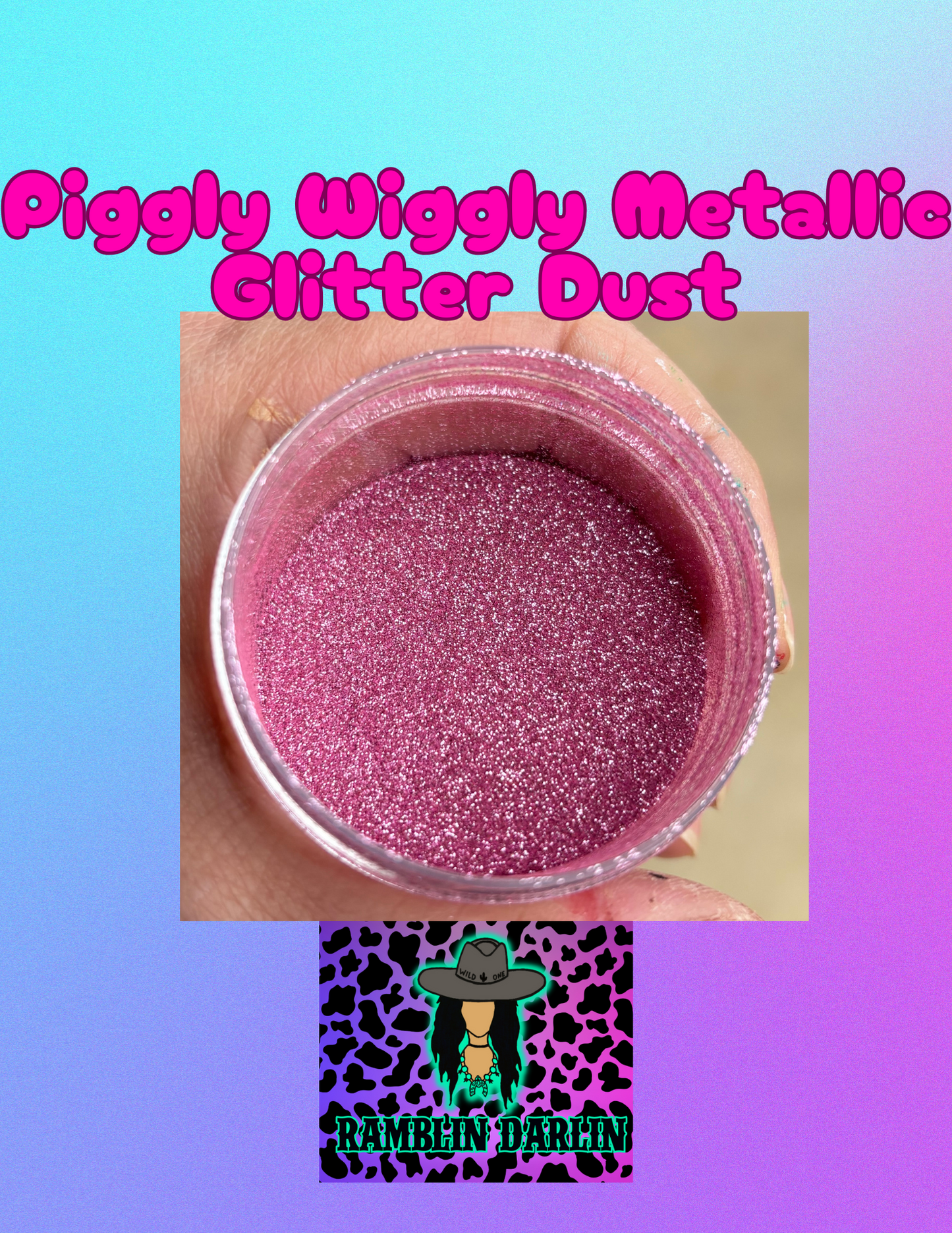 Piggly Wiggly Metallic Glitter Dust