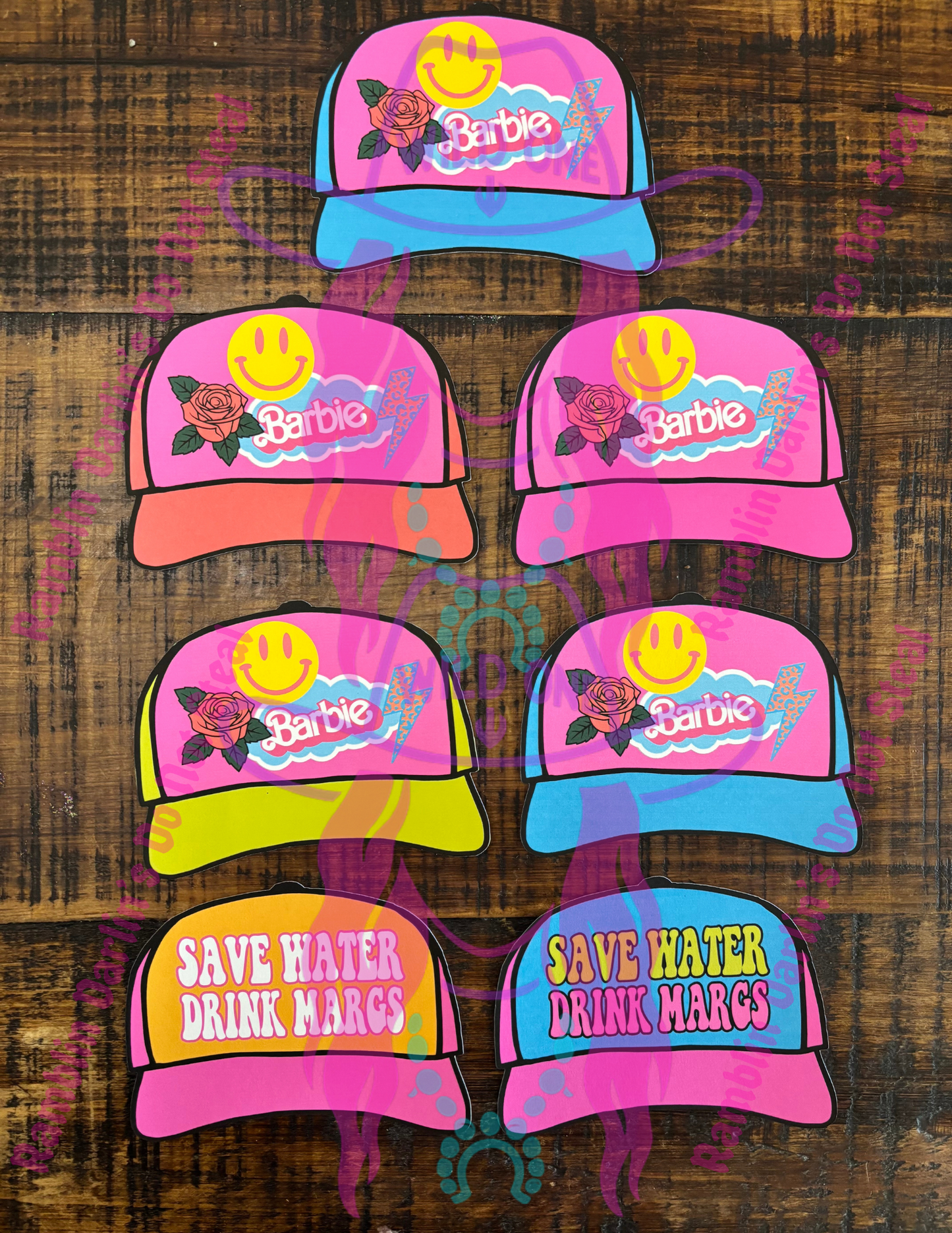 Full Trucker Hat Cardstock (10pk)