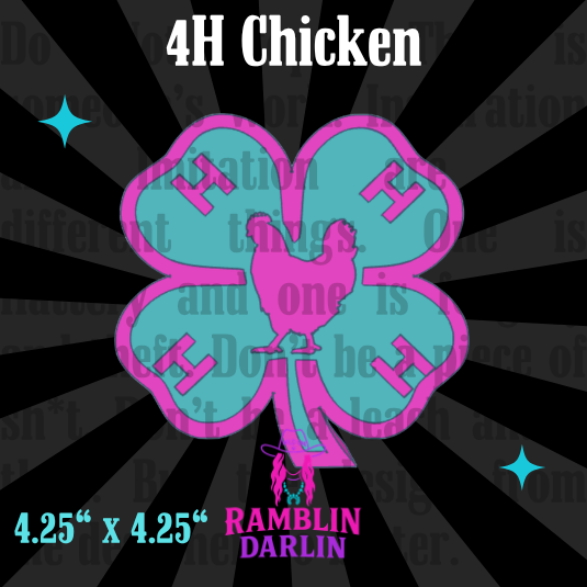 4H Chicken Mold