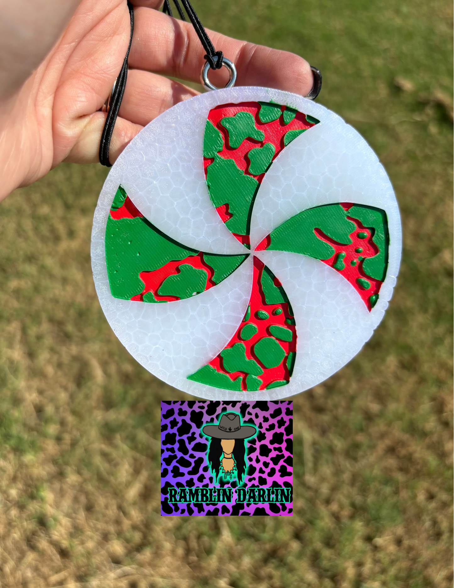 Cow Print Peppermint Mold ©️