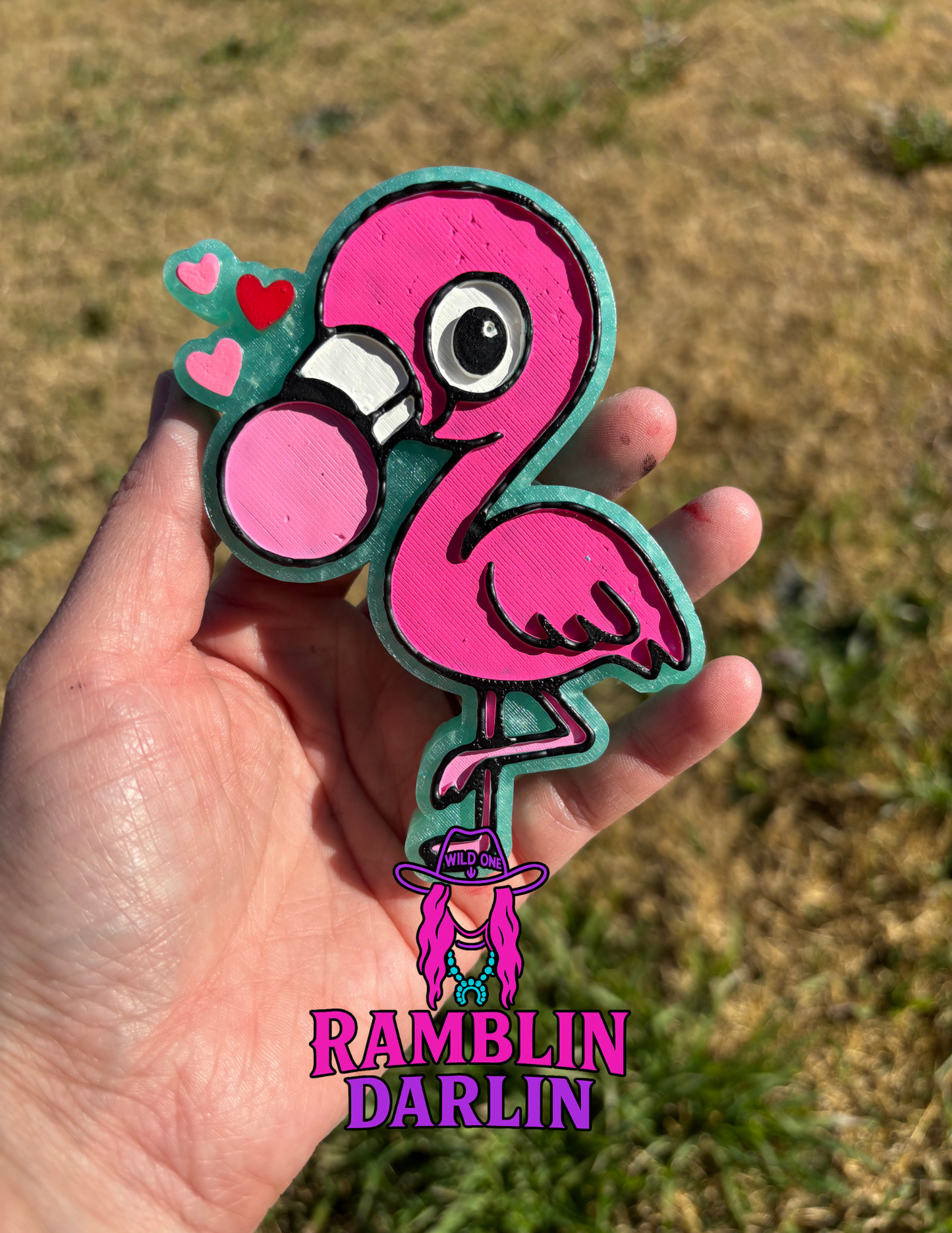 Bubblegum Flamingo Mold