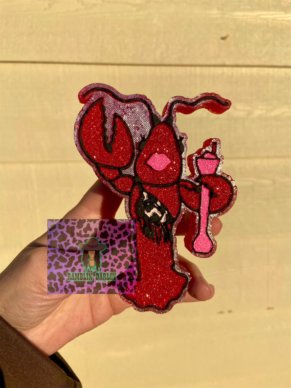 Bougie Mardi Gras Crawfish Mold ©️