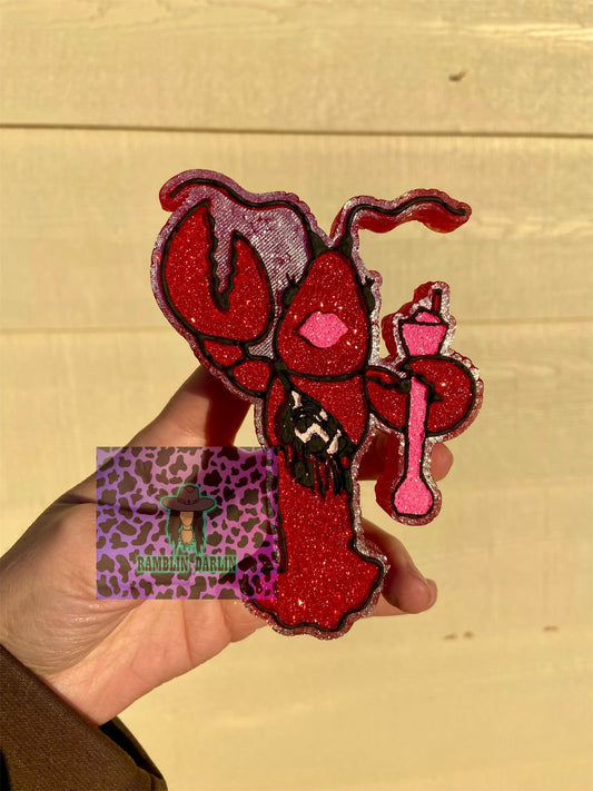 Bougie Mardi Gras Crawfish Mold ©️