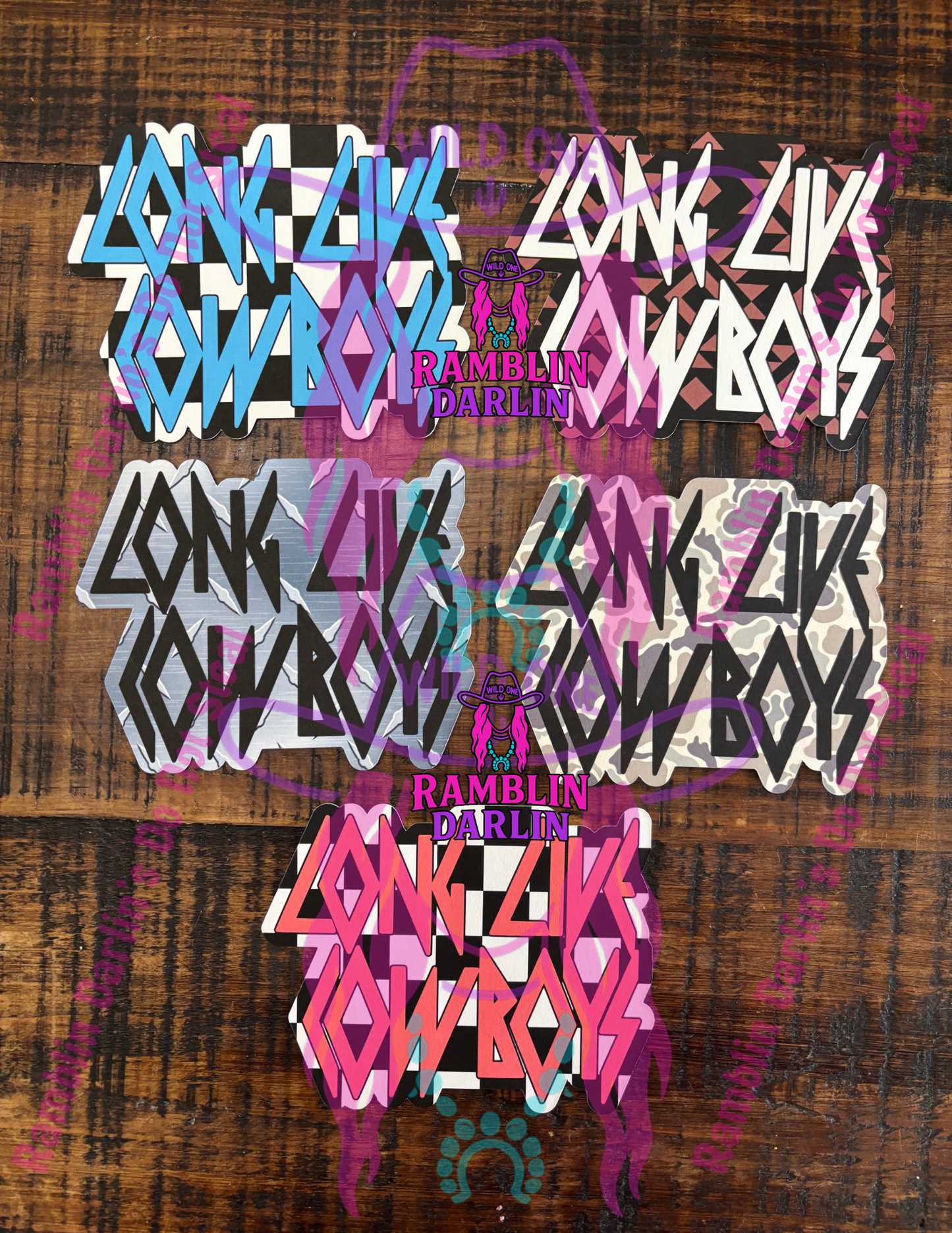 Long Live Cowboys Cardstock (10pk)