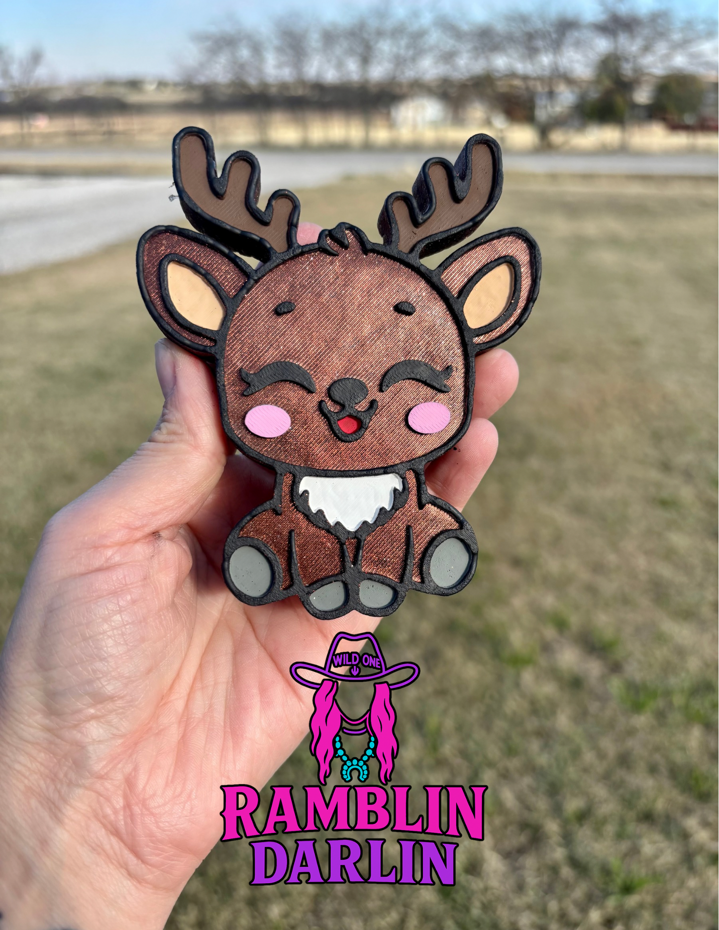 Cute Reindeer Mold