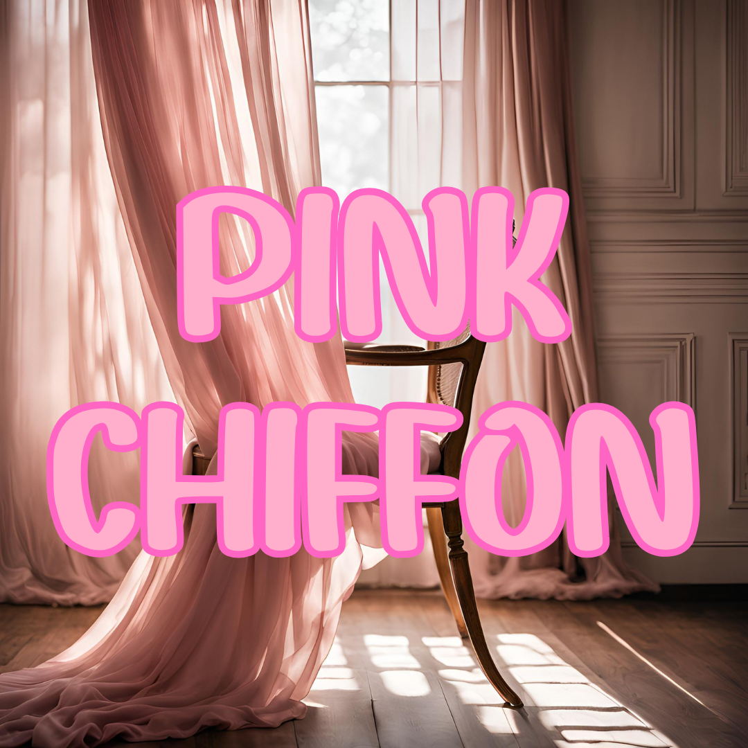 Pink Chiffon Scented Beads 8 ounces