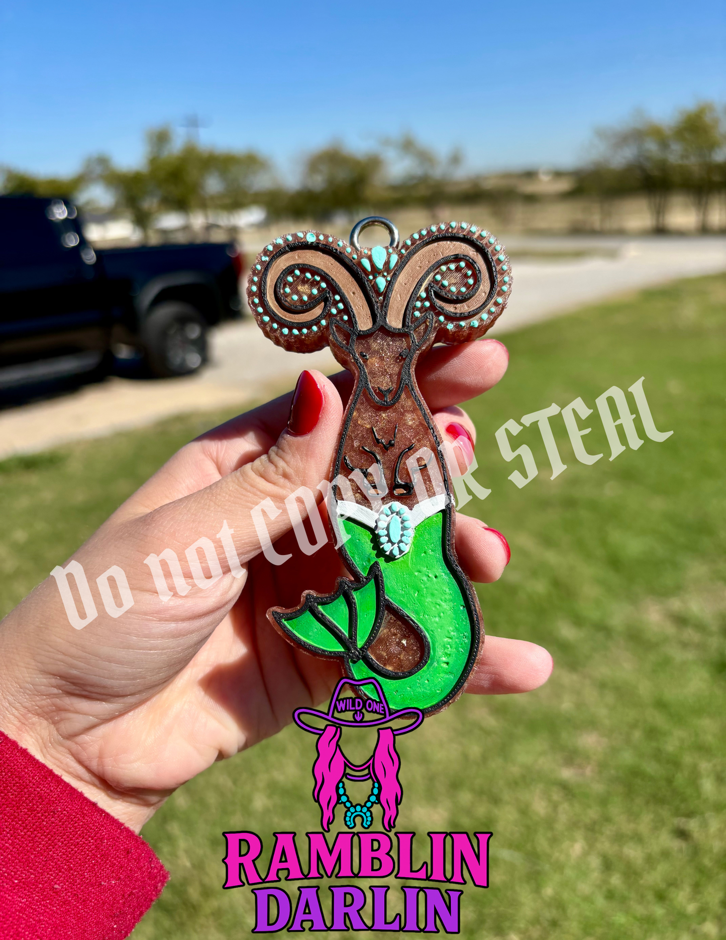 Western Capricorn Zodiac Mold ©️