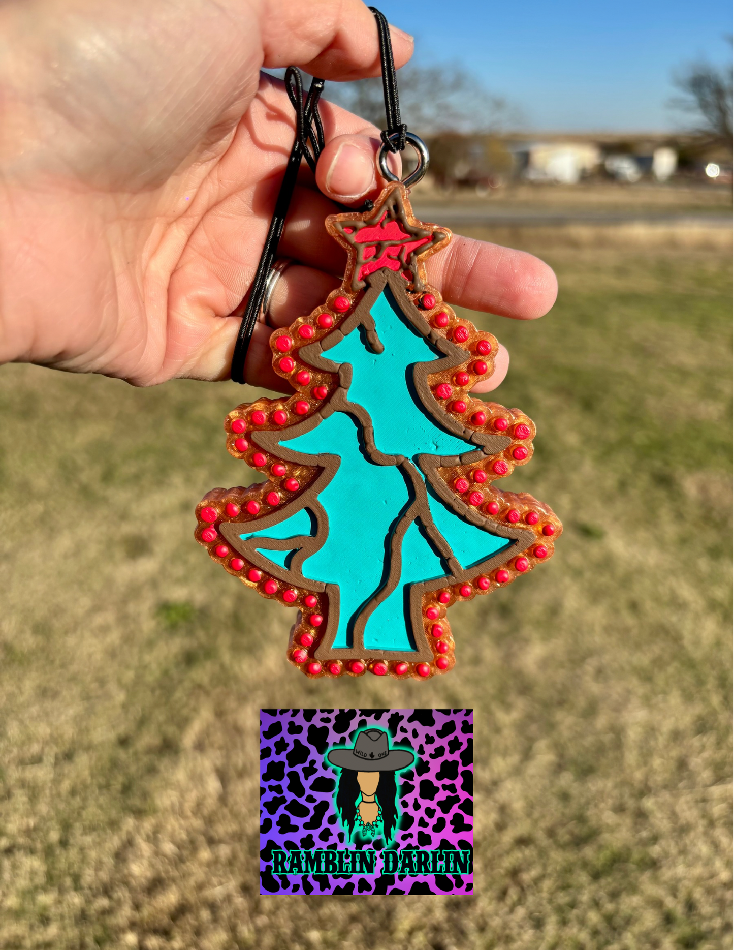 Turquoise Tree Mold ©️