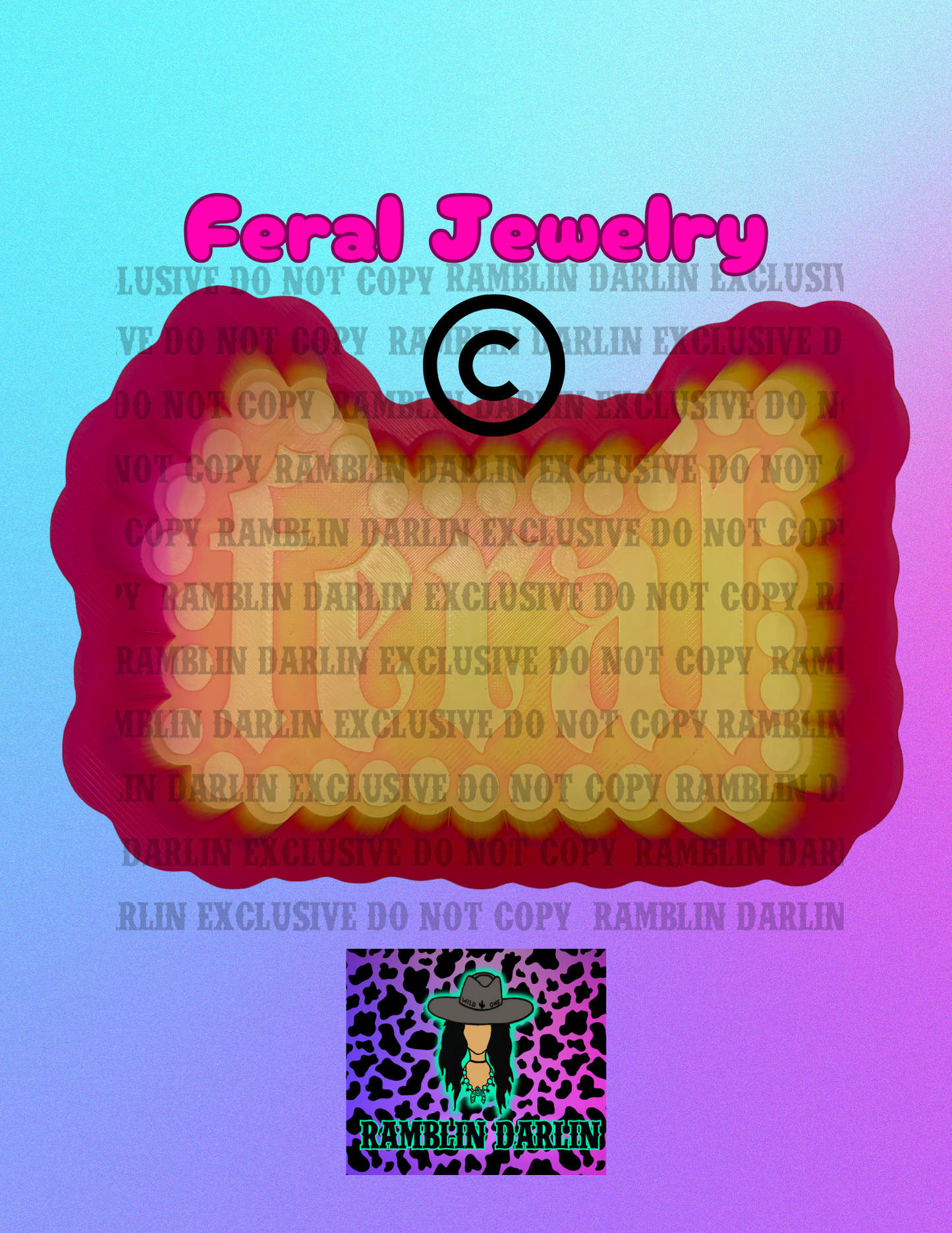 Feral Jewelry Mold ©️