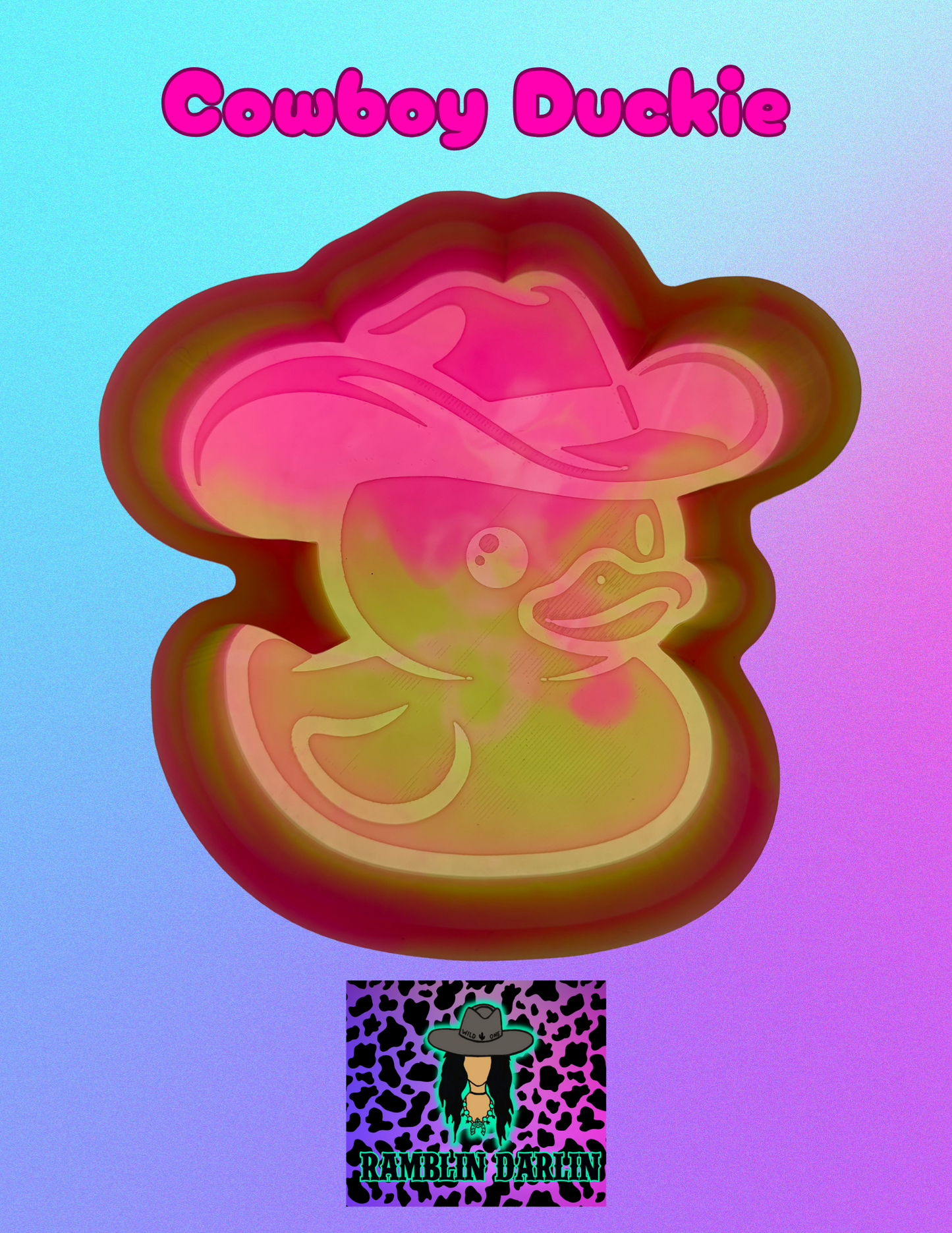 Cowboy Duckie Mold