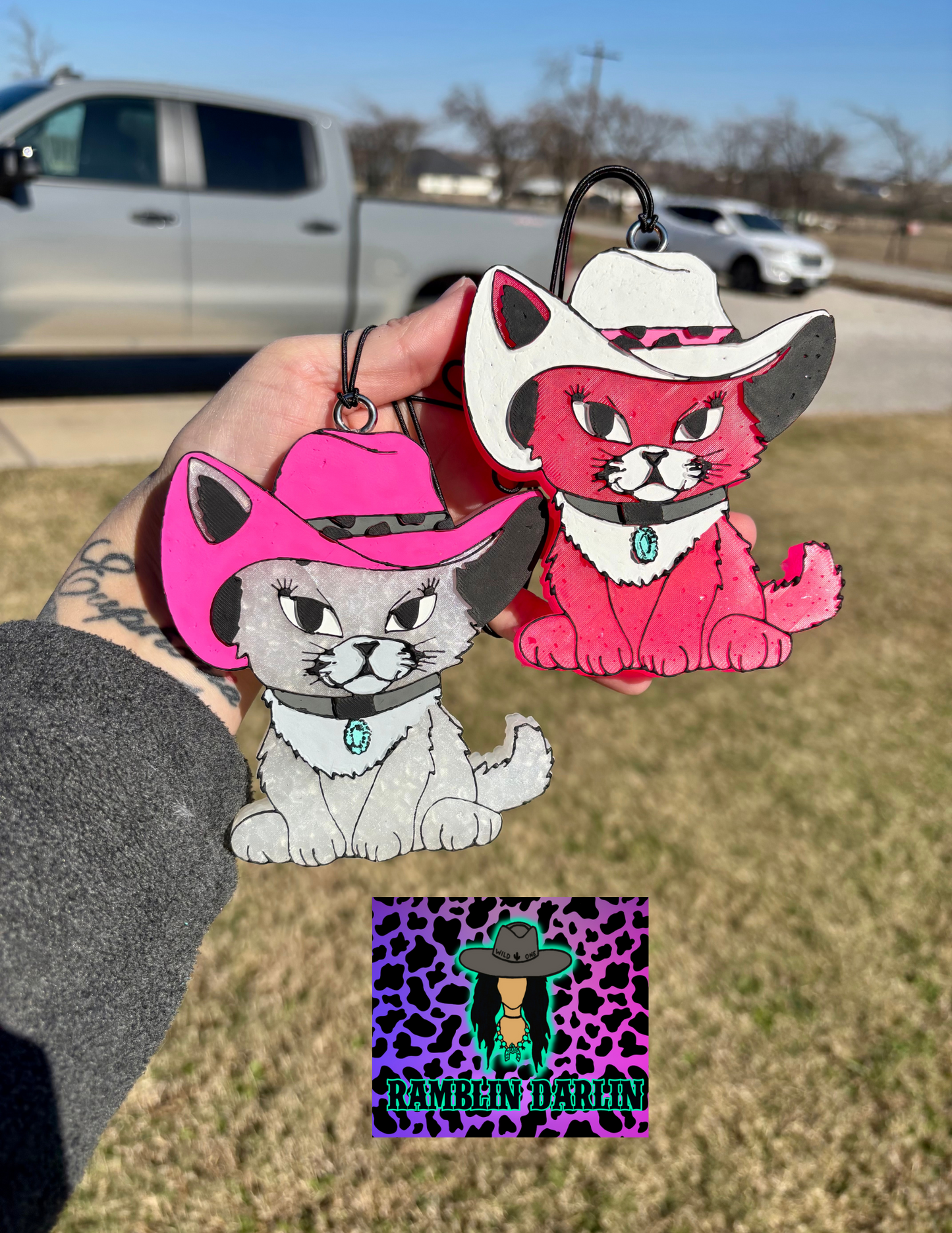 Cowgirl Cat Mold ©️