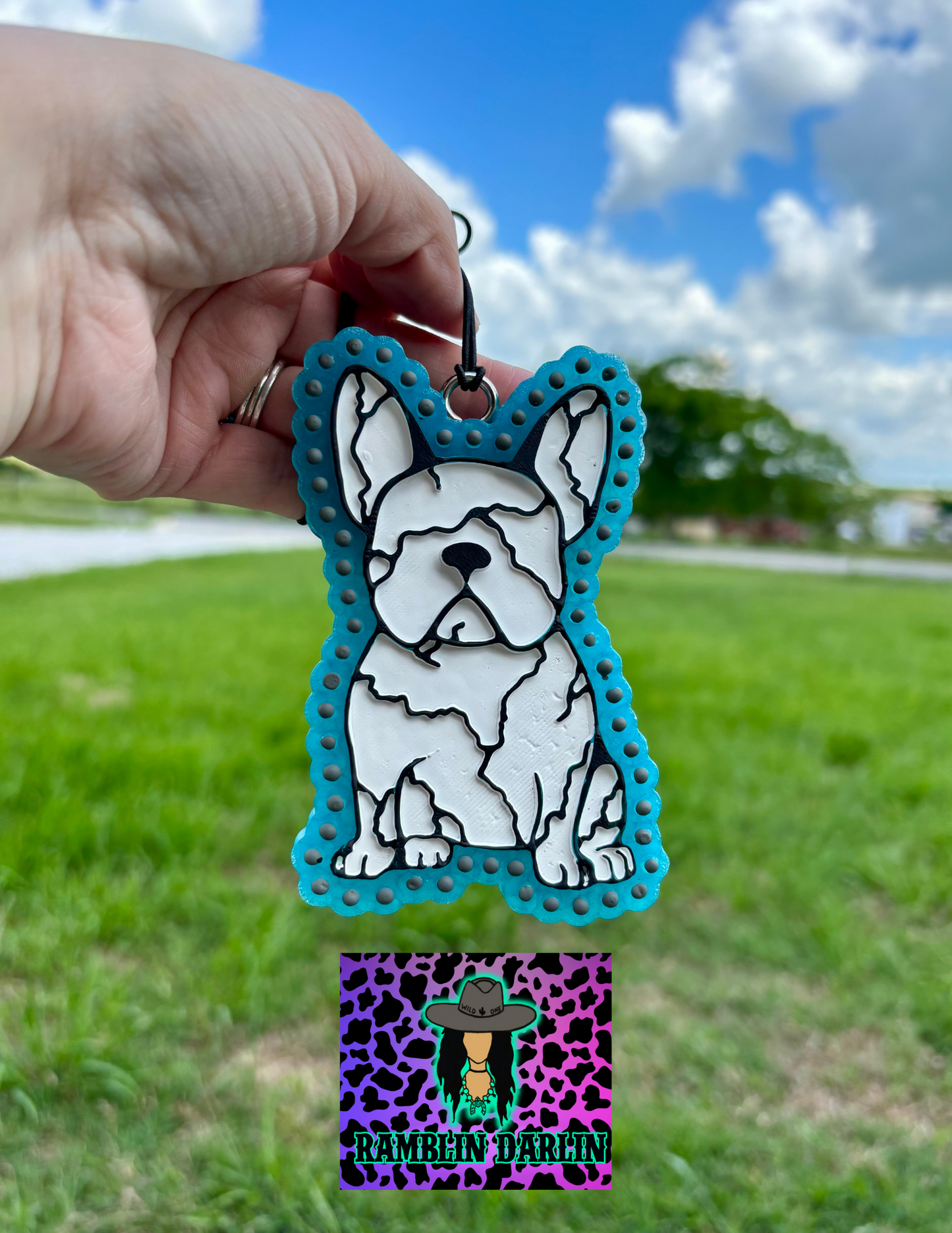 Turquoise Frenchie Mold ©️