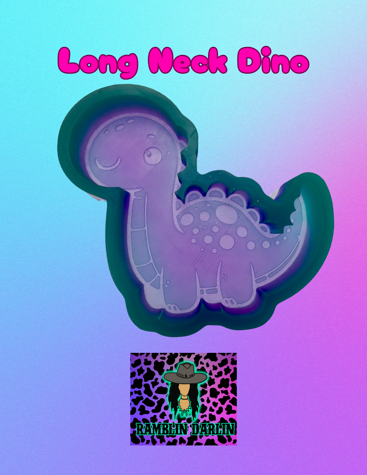 Long Neck Dino Mold