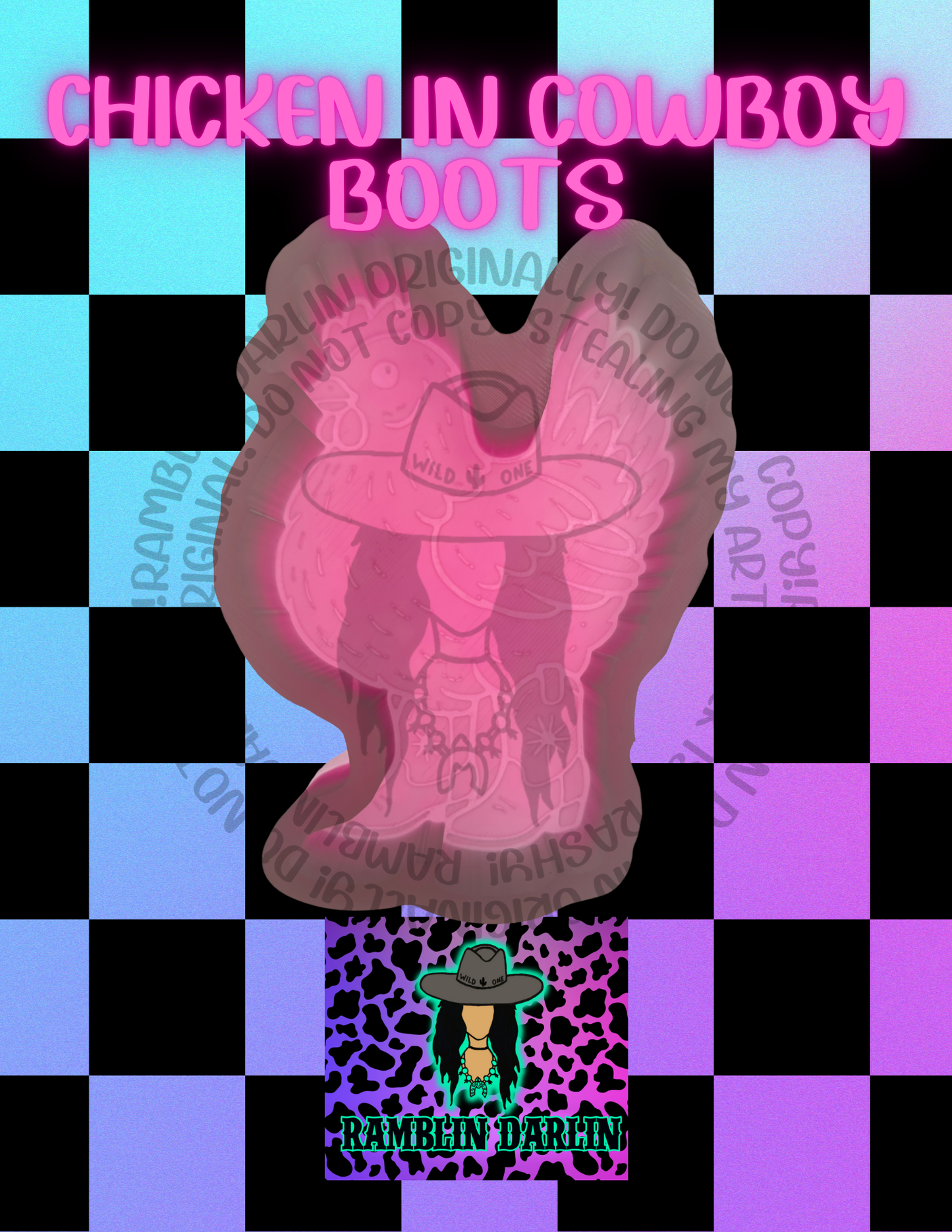 Chicken in Cowboy Boots