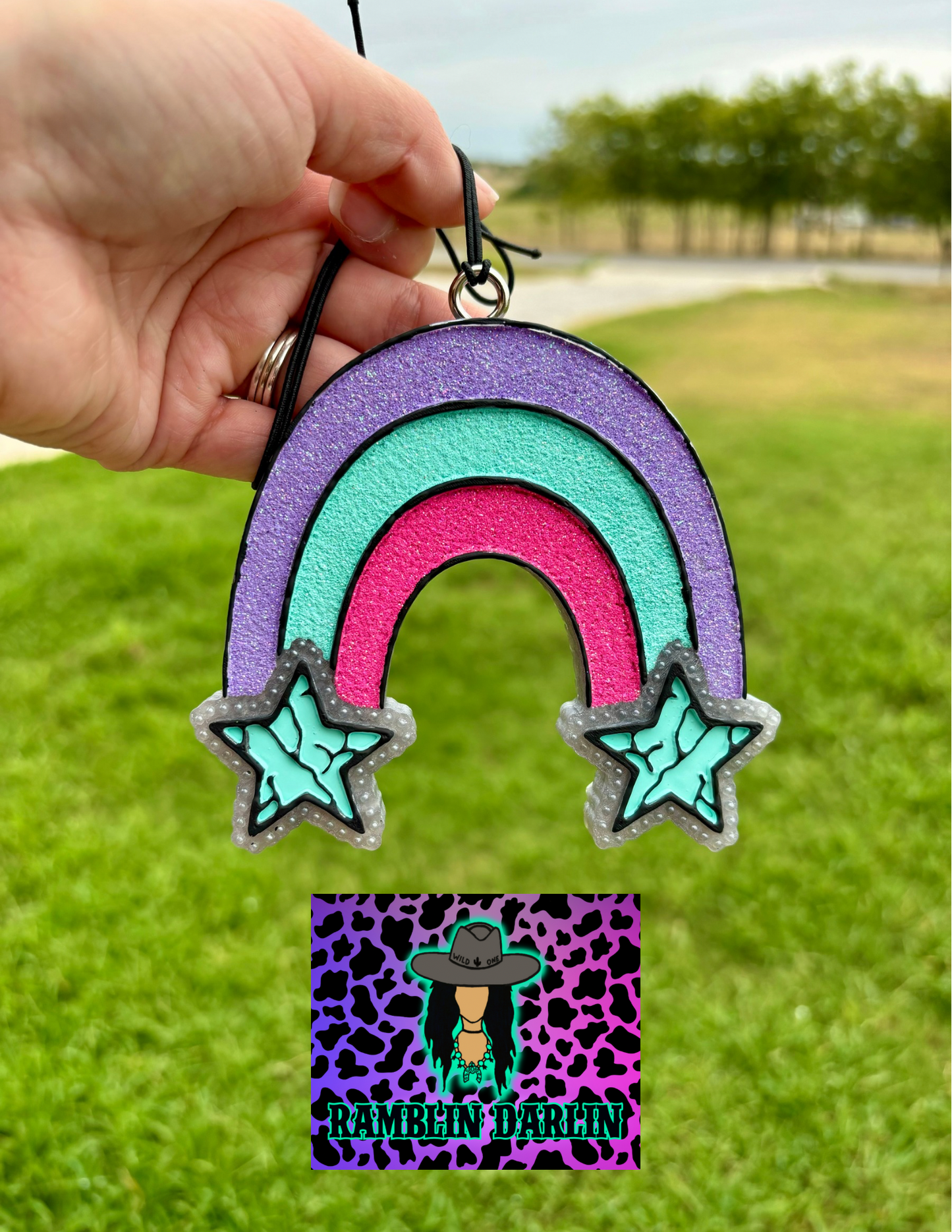 Turquoise Star Rainbow Mold ©️