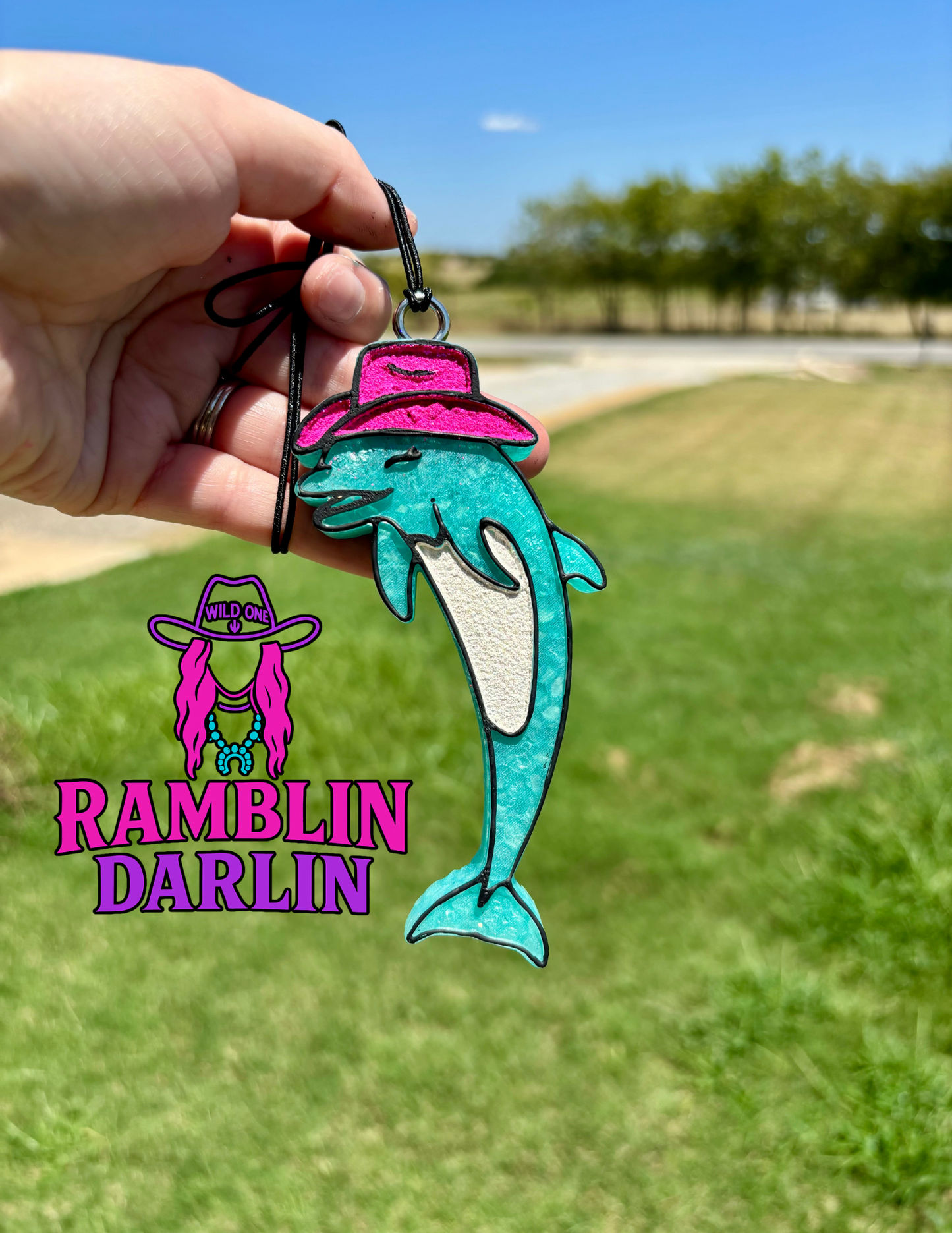 Cowgirl Dolphin Mold ©️