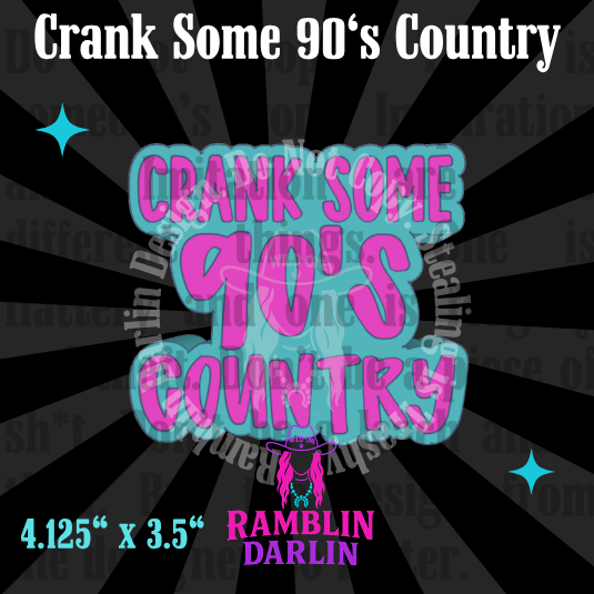 Crank Some 90's Country Mold