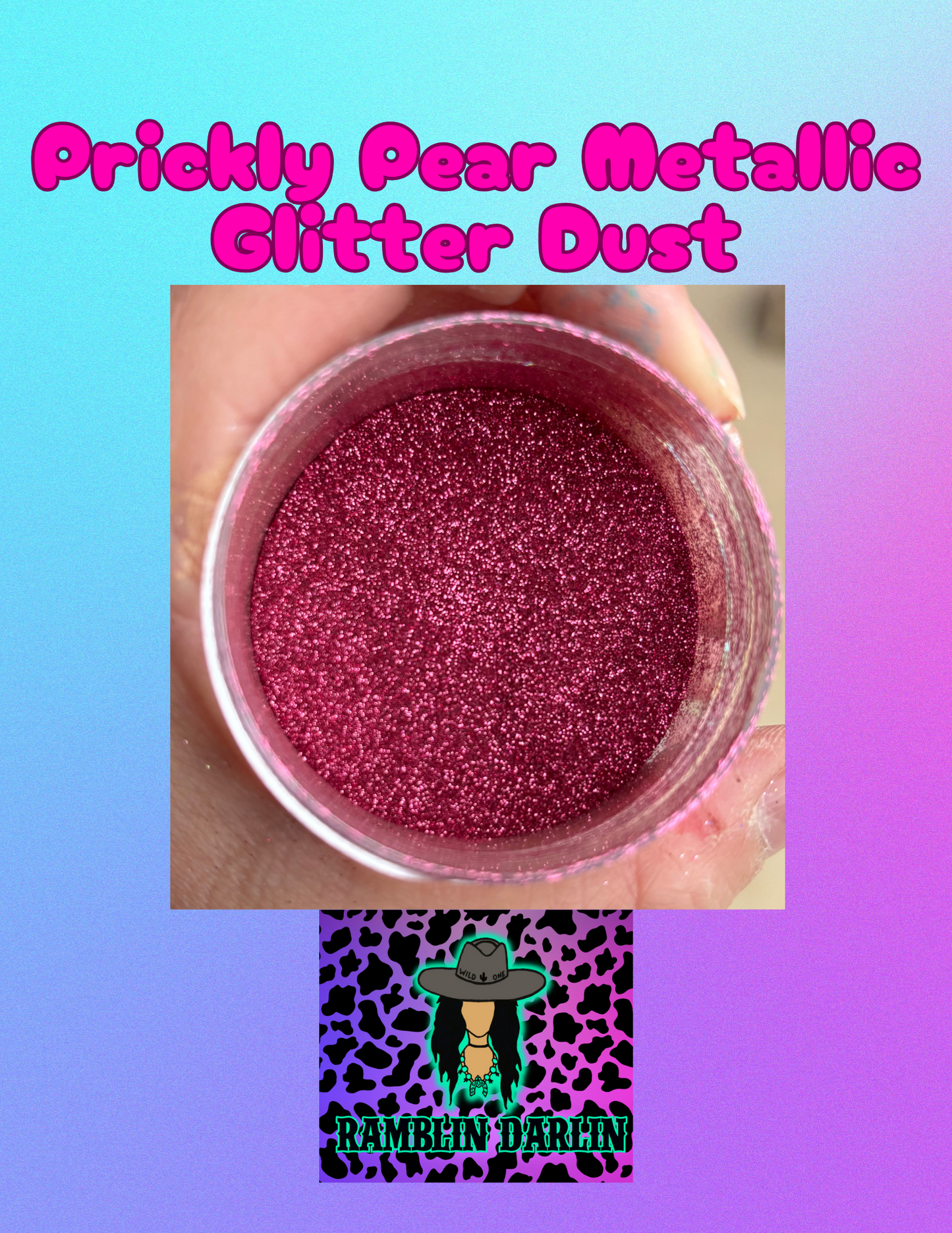 Prickly Pear Metallic Glitter Dust