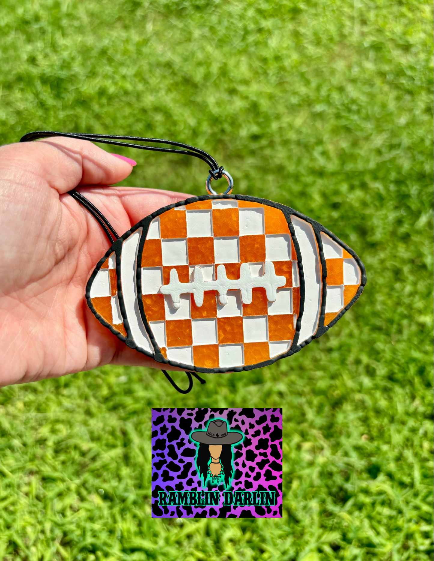 Checkered Football Mold