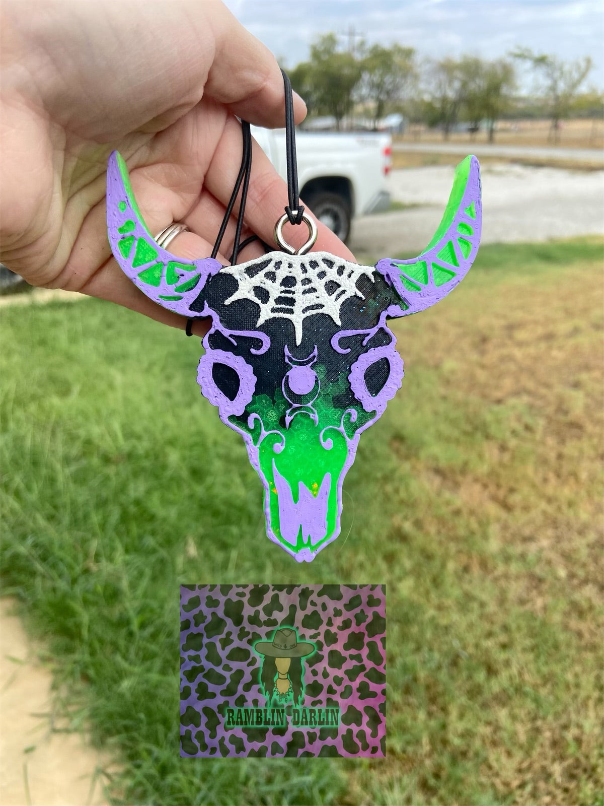 Halloween Bull Skull Mold