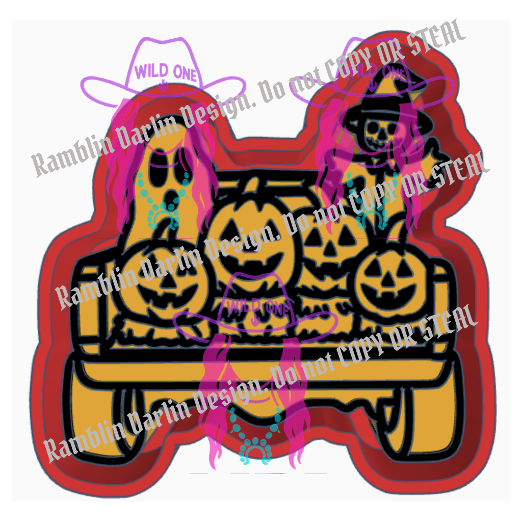 Halloween Truck STL files