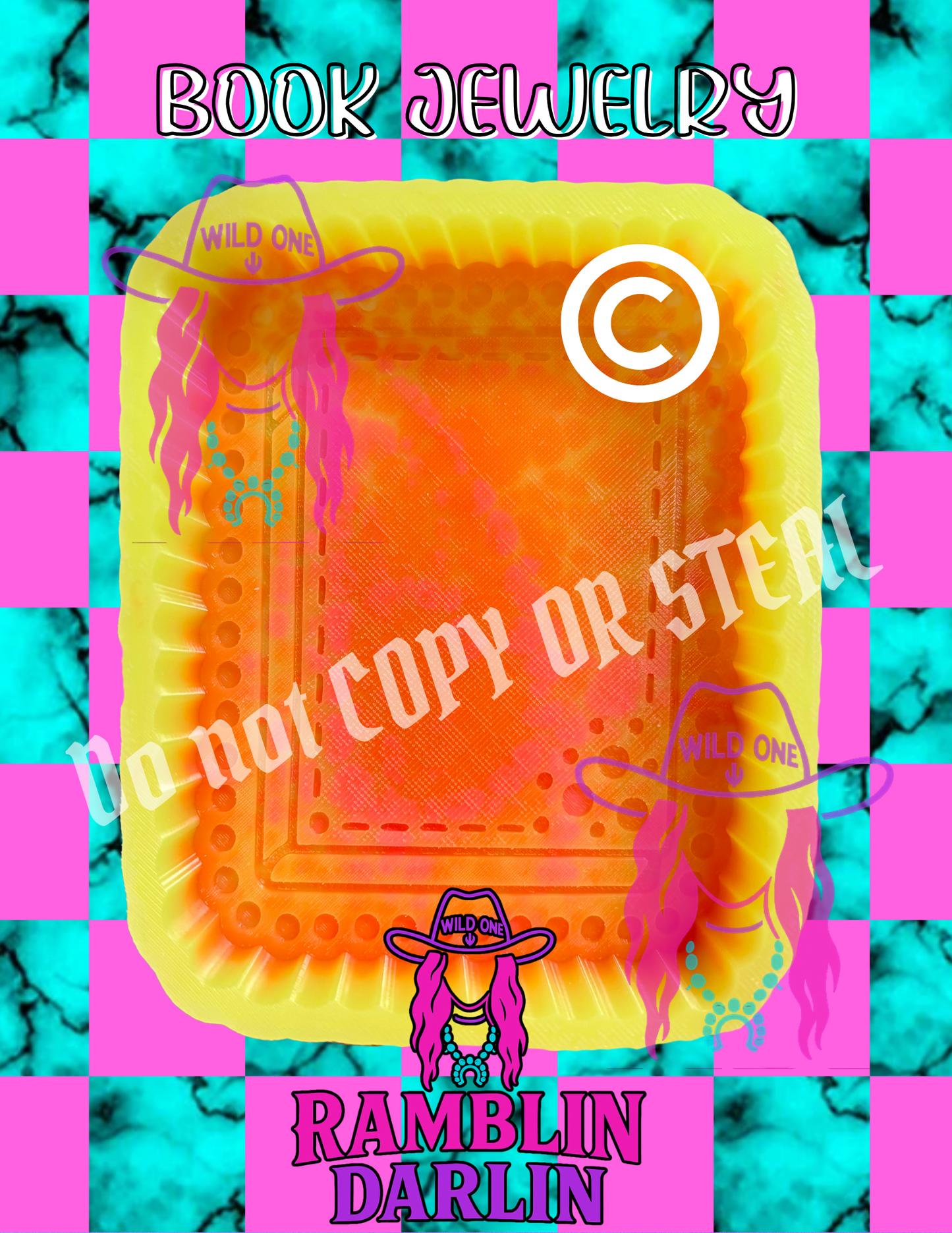 Book Jewelry Mold ©️