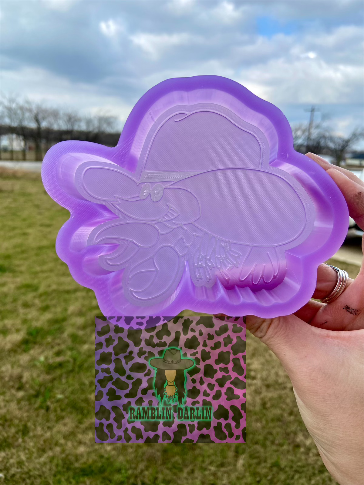 Cowboy Crawfish Mold