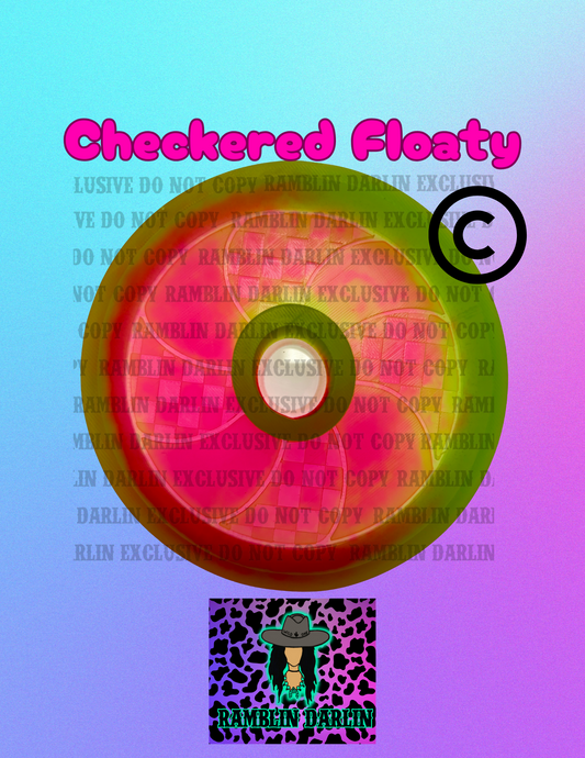Checkered Floaty Mold ©️