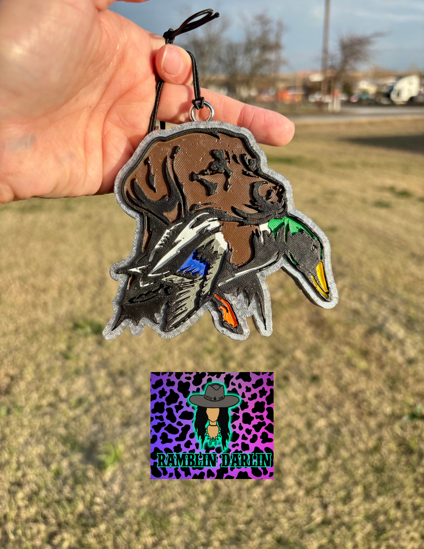 Dog Duck Hunting Mold