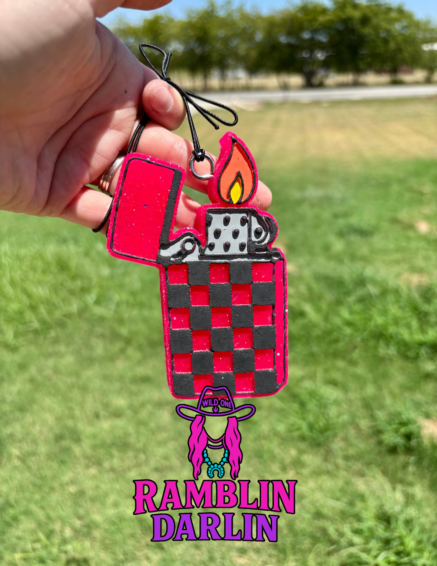 Checkered Lighter Mold