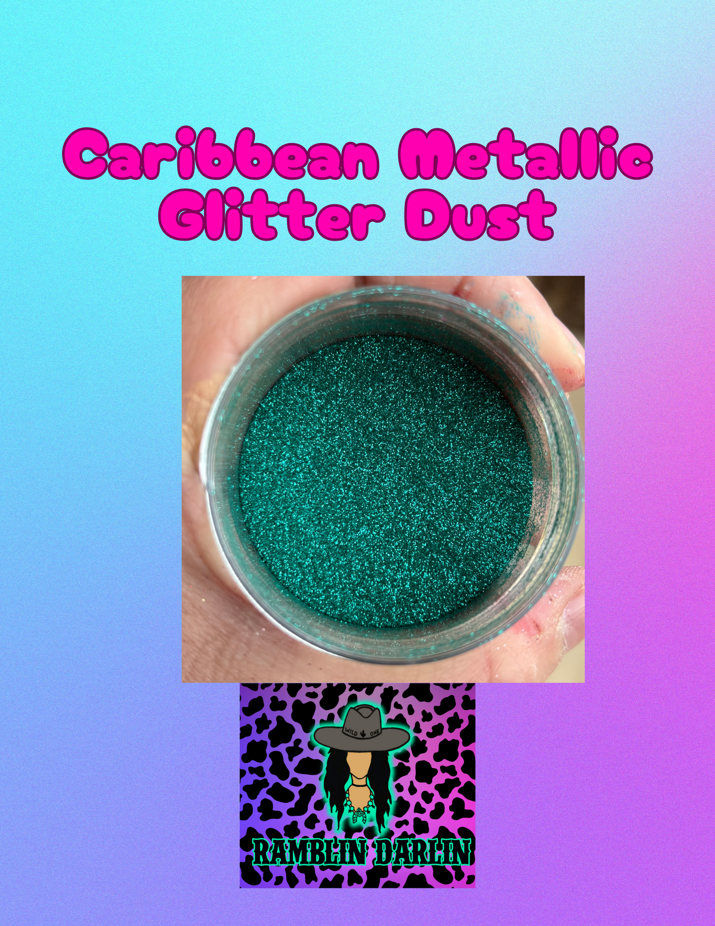 Caribbean Metallic Glitter Dust