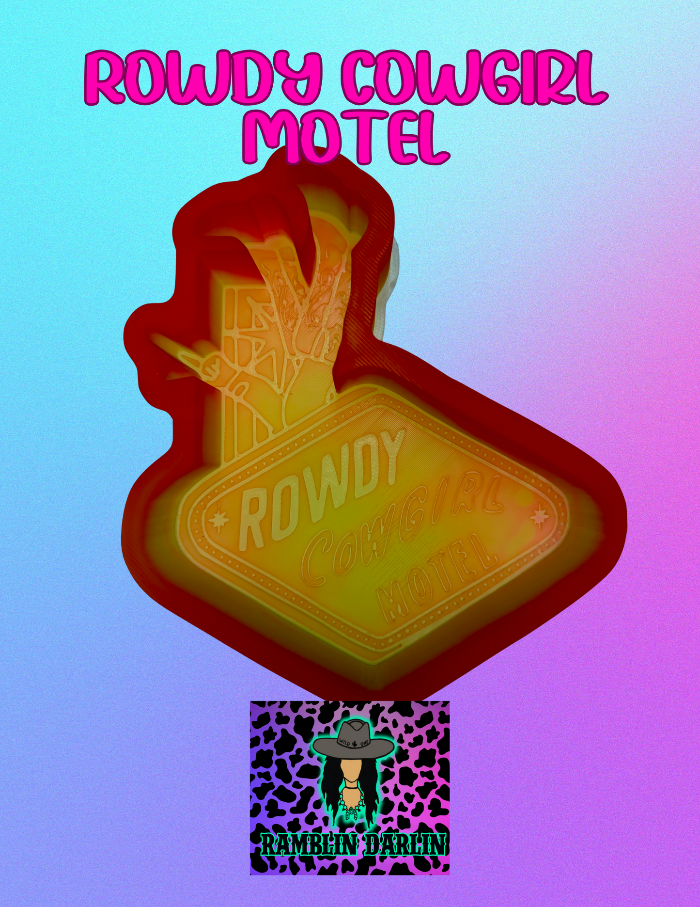 Rowdy Cowgirl Motel Mold