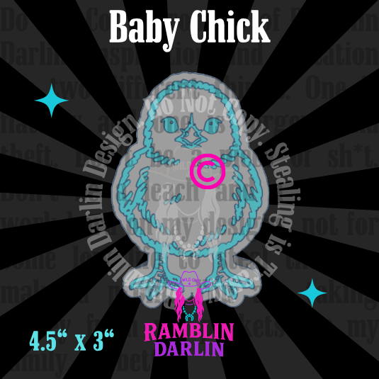 Baby Chick Mold©️