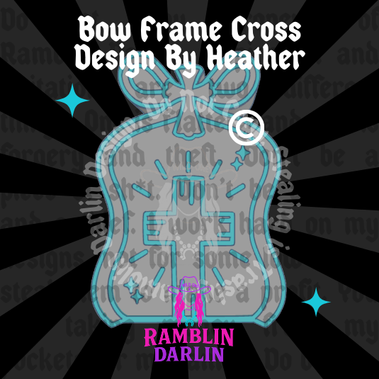 Bow Frame Cross Mold ©️