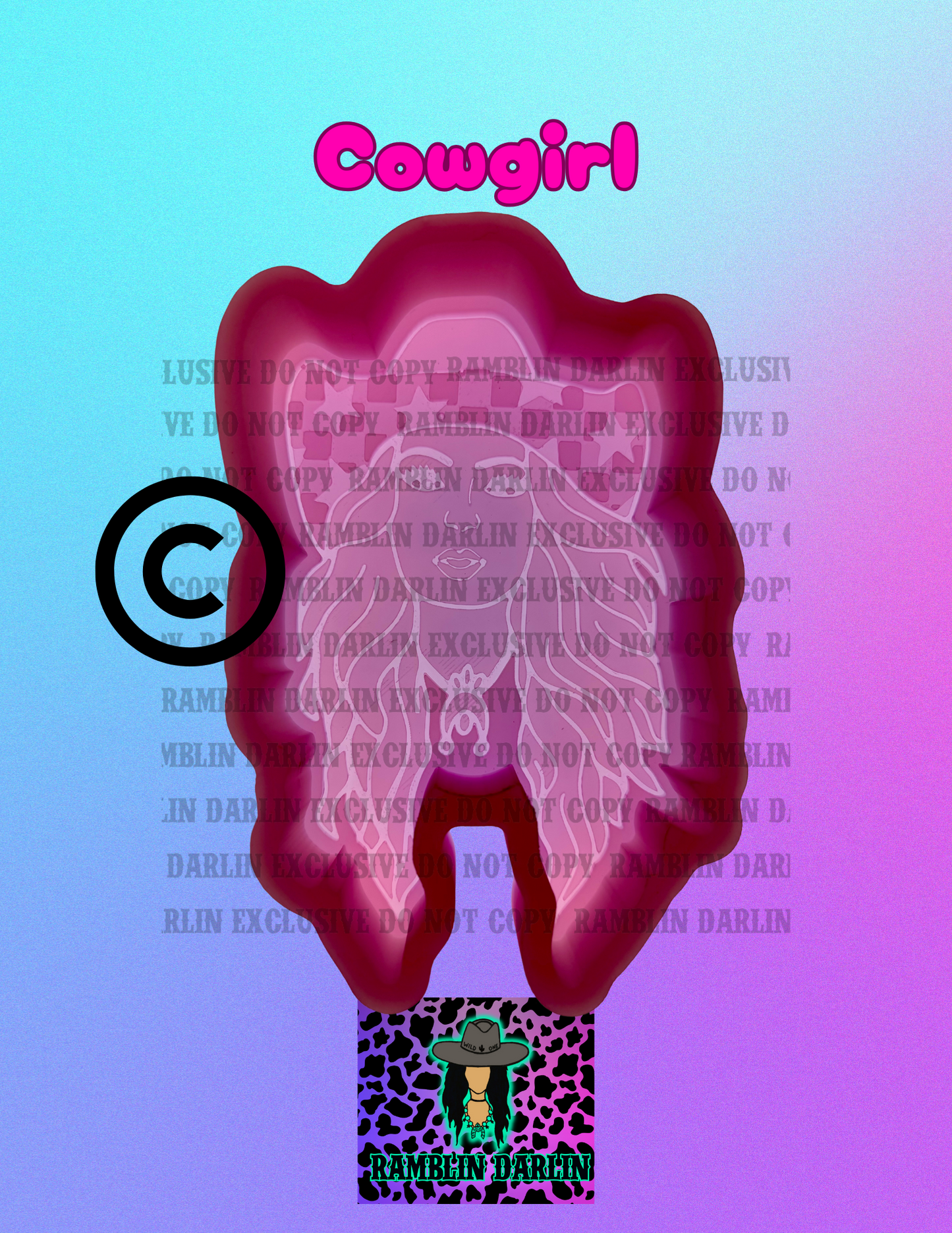 Cowgirl Mold ©️
