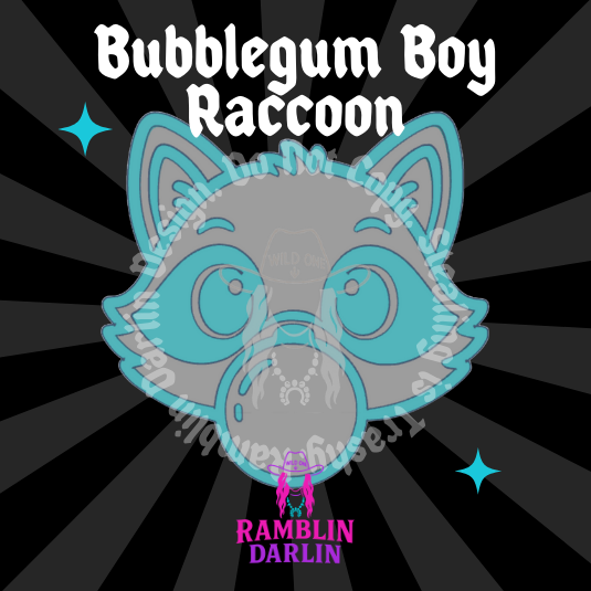 Bubblegum Boy Raccoon Mold