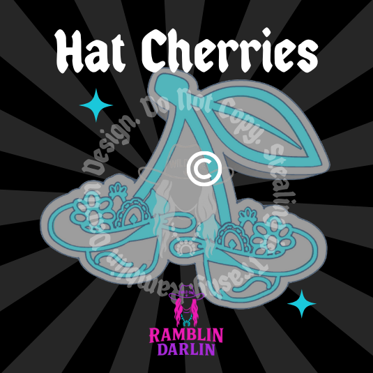 Hat Cherries Mold ©️